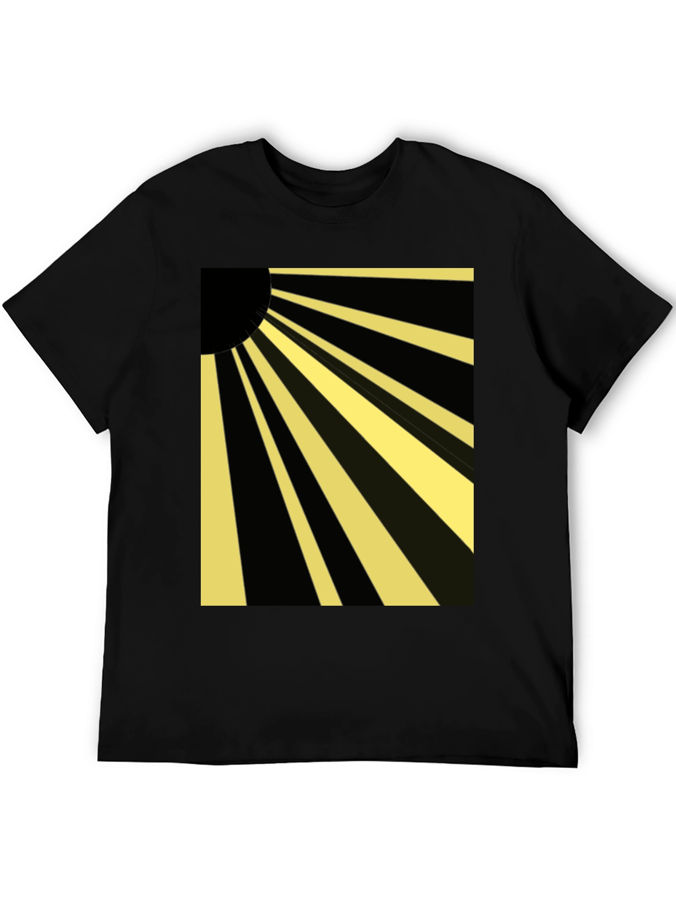 Rising Sun Graphic Tee - Black