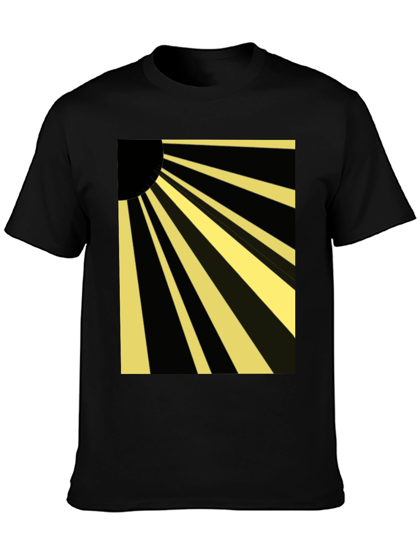 Rising Sun Graphic Tee - Black