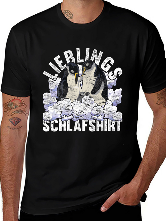 Penguin Sleeping Shirt - Liebling Schlafshirt T-Shirt
