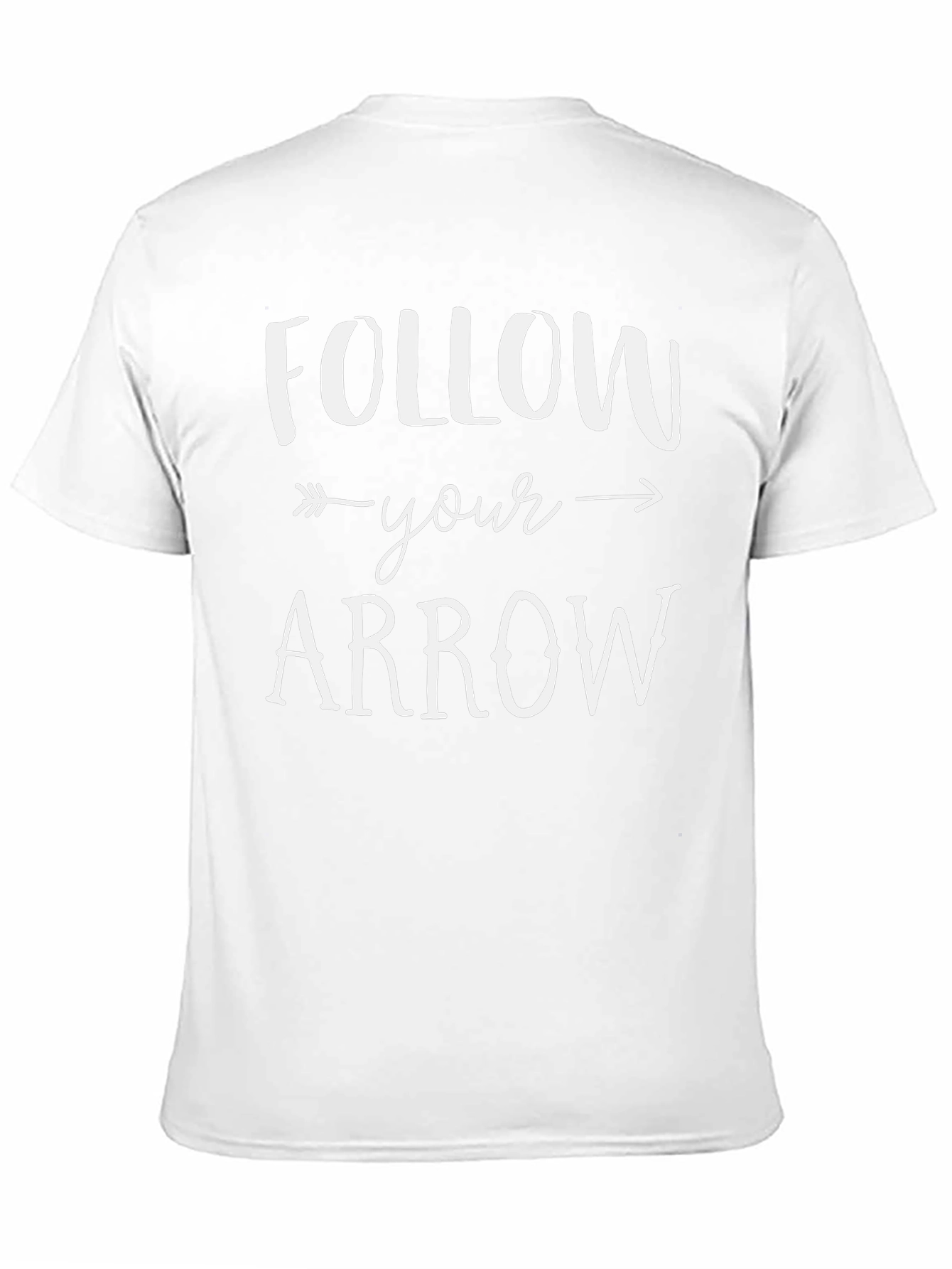 Follow Your Arrow Graphic Tee - Black