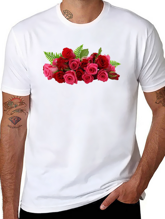 Floral Rose Graphic T-Shirt