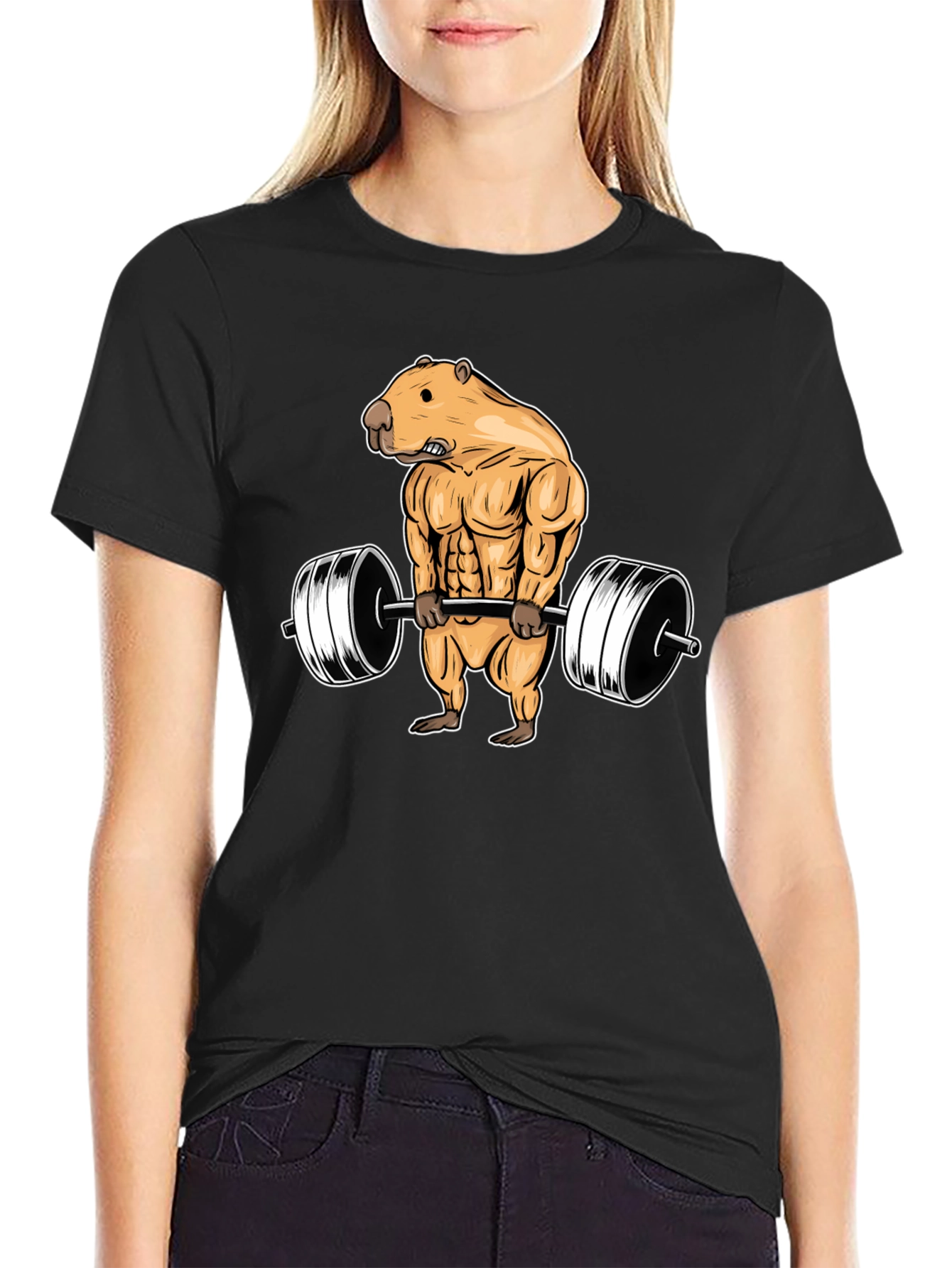 Weightlifting Beaver T-Shirt