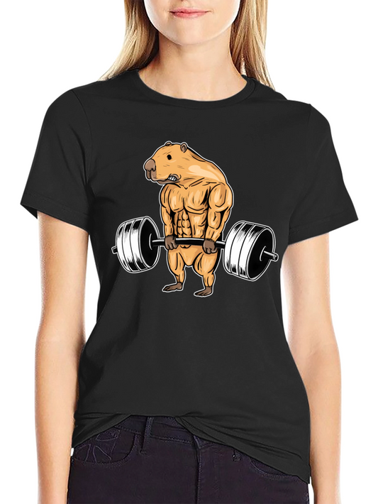 Weightlifting Beaver T-Shirt