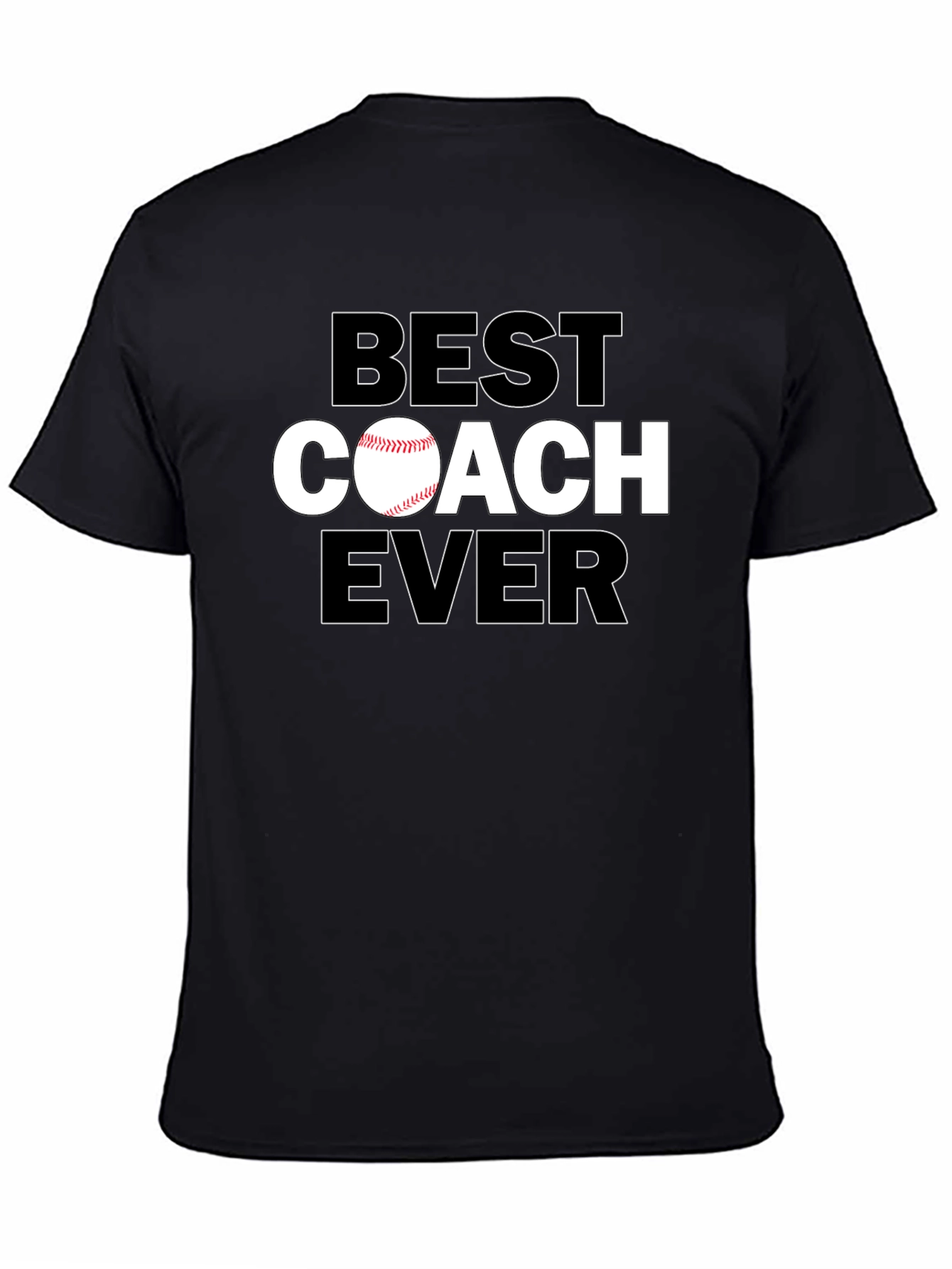 Best Coach Ever T-Shirt Baseball Coach Gift