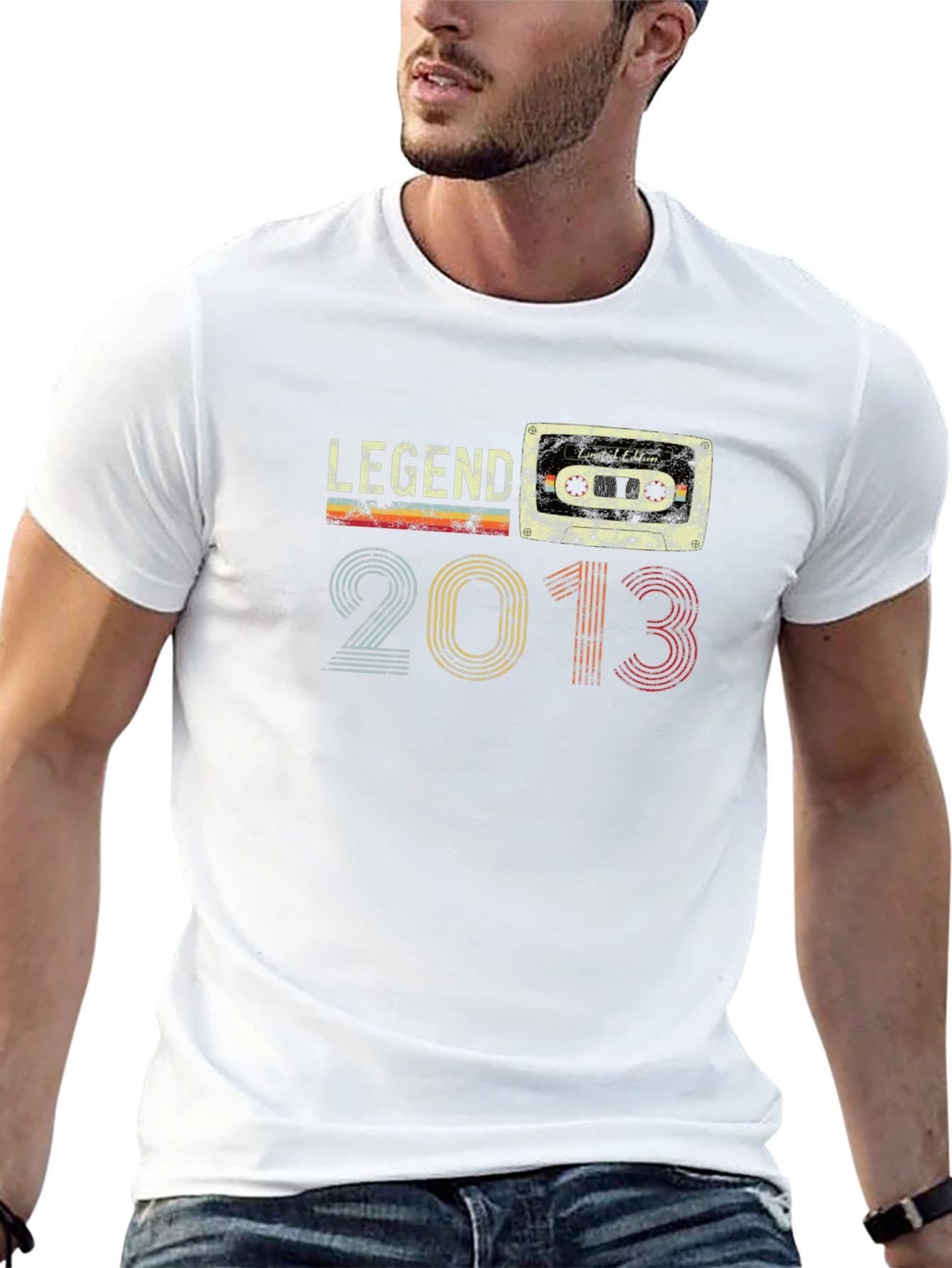 Legend 2013 Cassette Tape Graphic T-Shirt