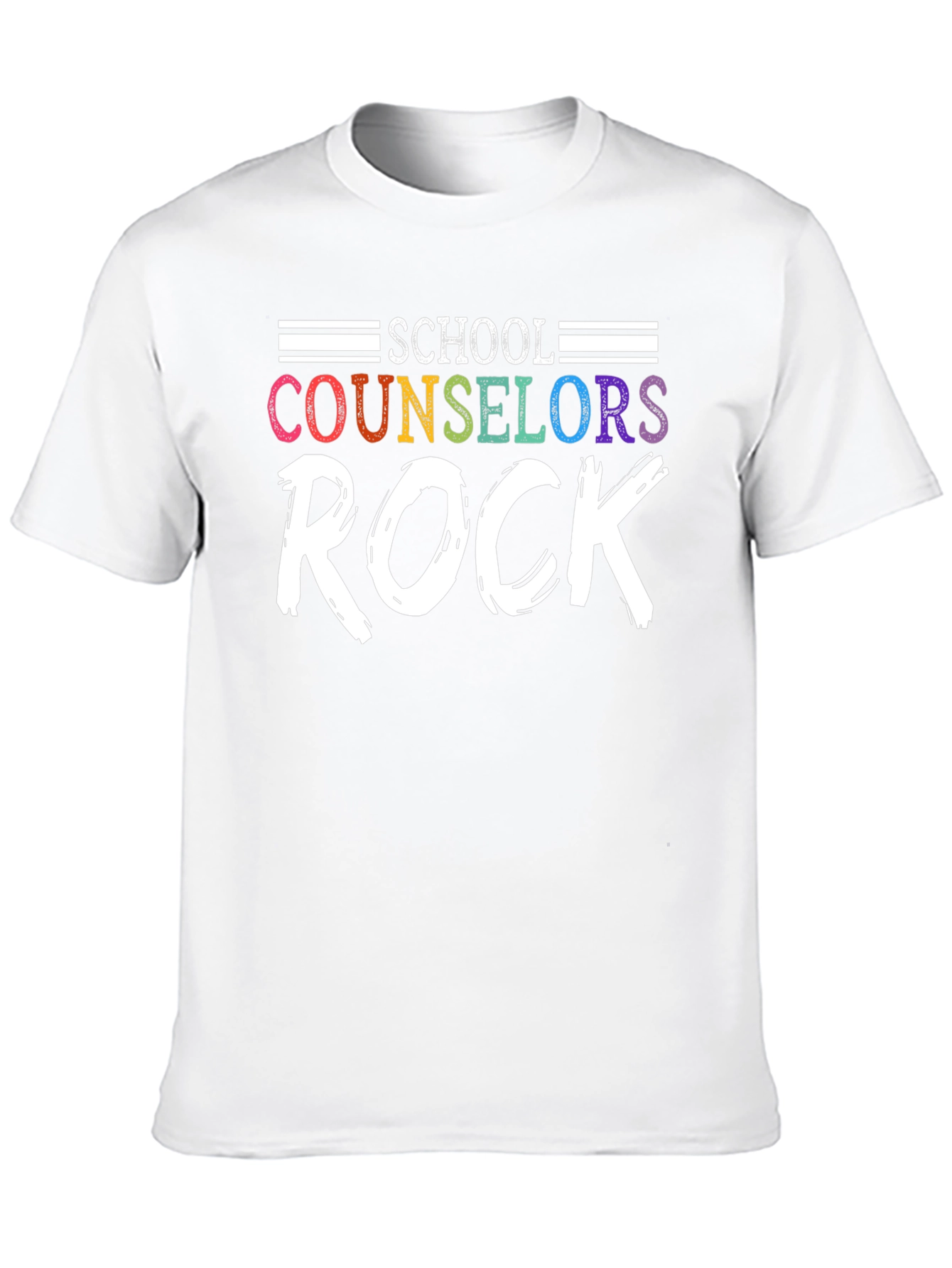 School Counselors Rock T-Shirt - Appreciation Gift