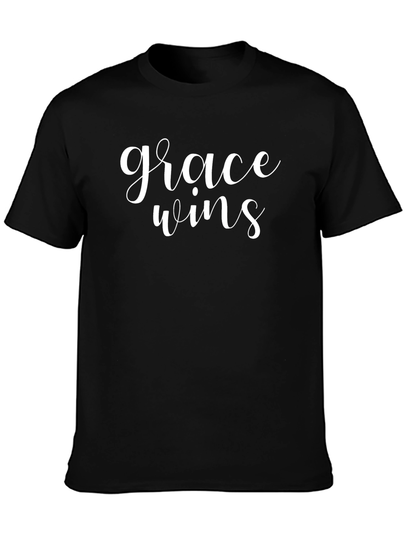 Grace Wins Black T-Shirt