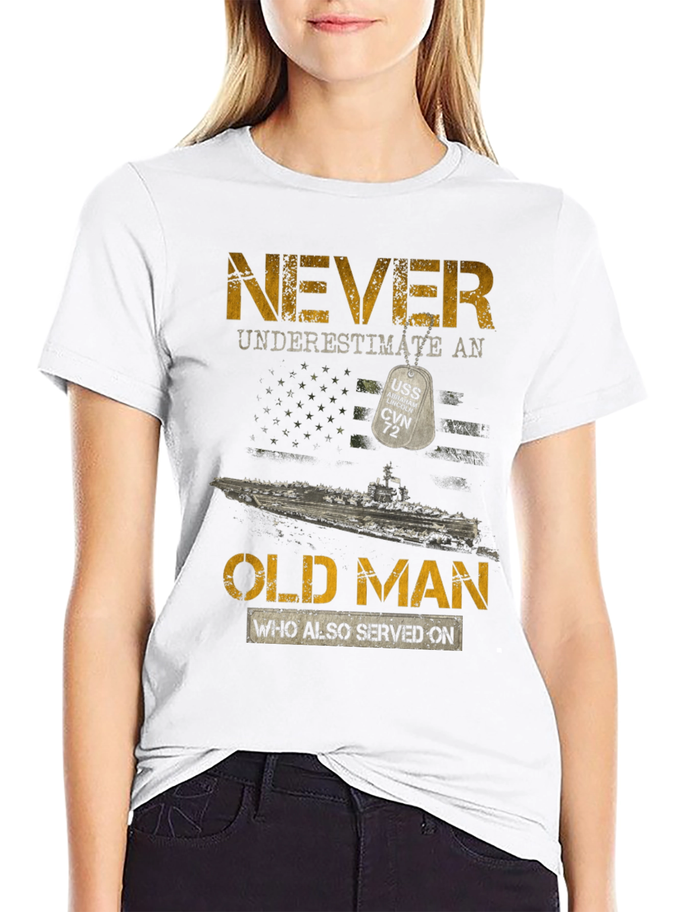Never Underestimate an Old Man T-Shirt