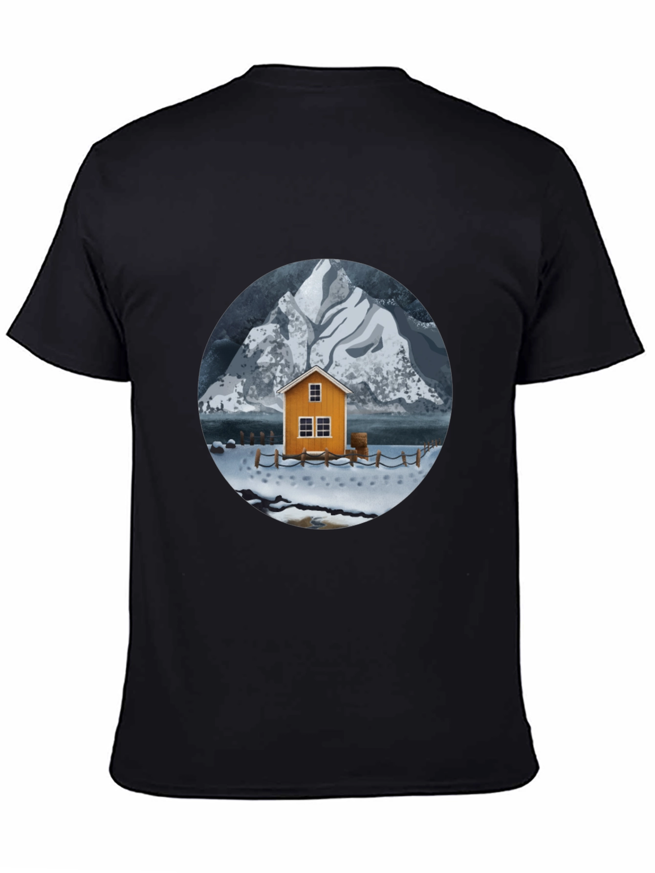 Winter Cabin Graphic Tee