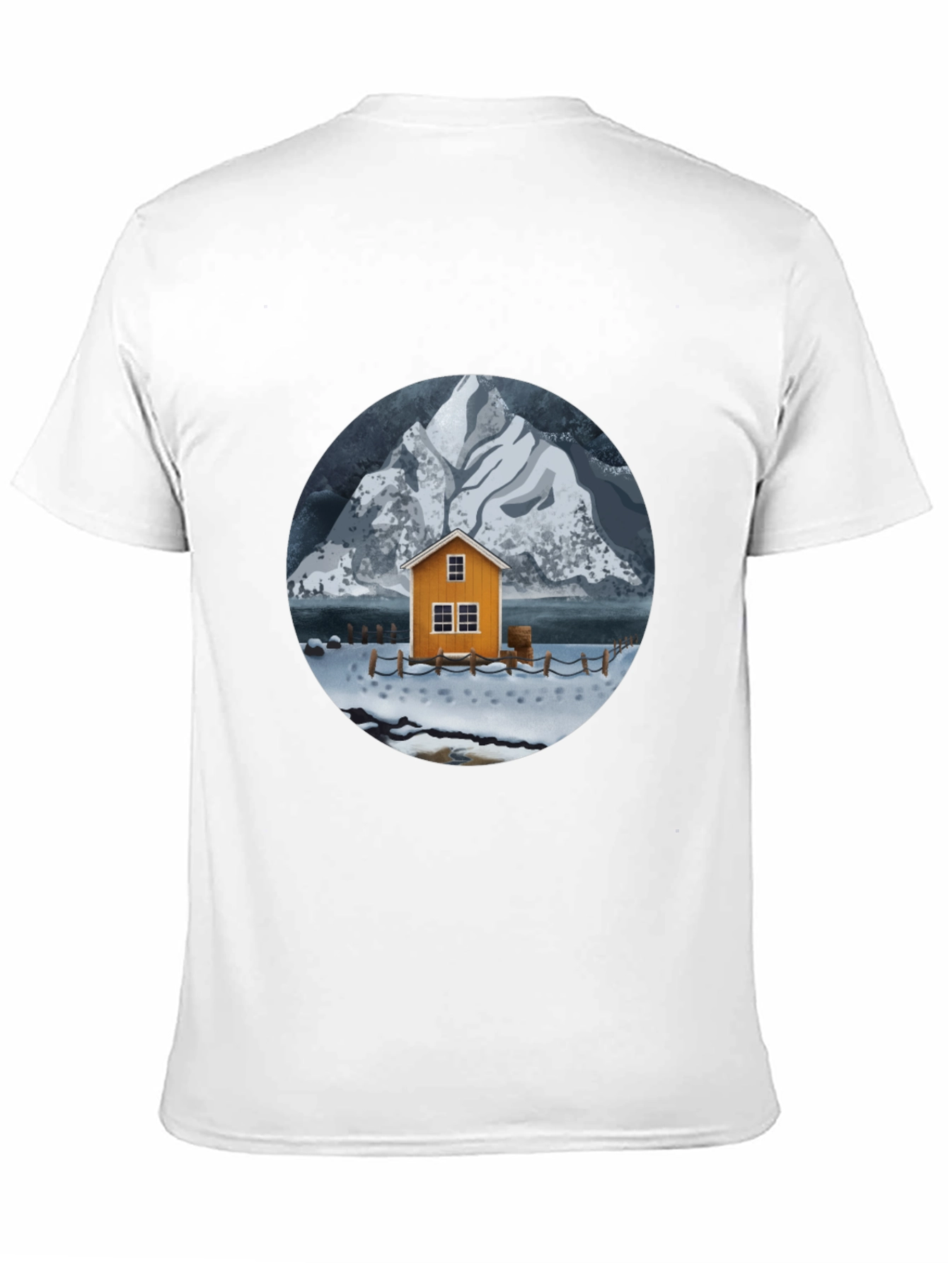 Winter Cabin Graphic Tee