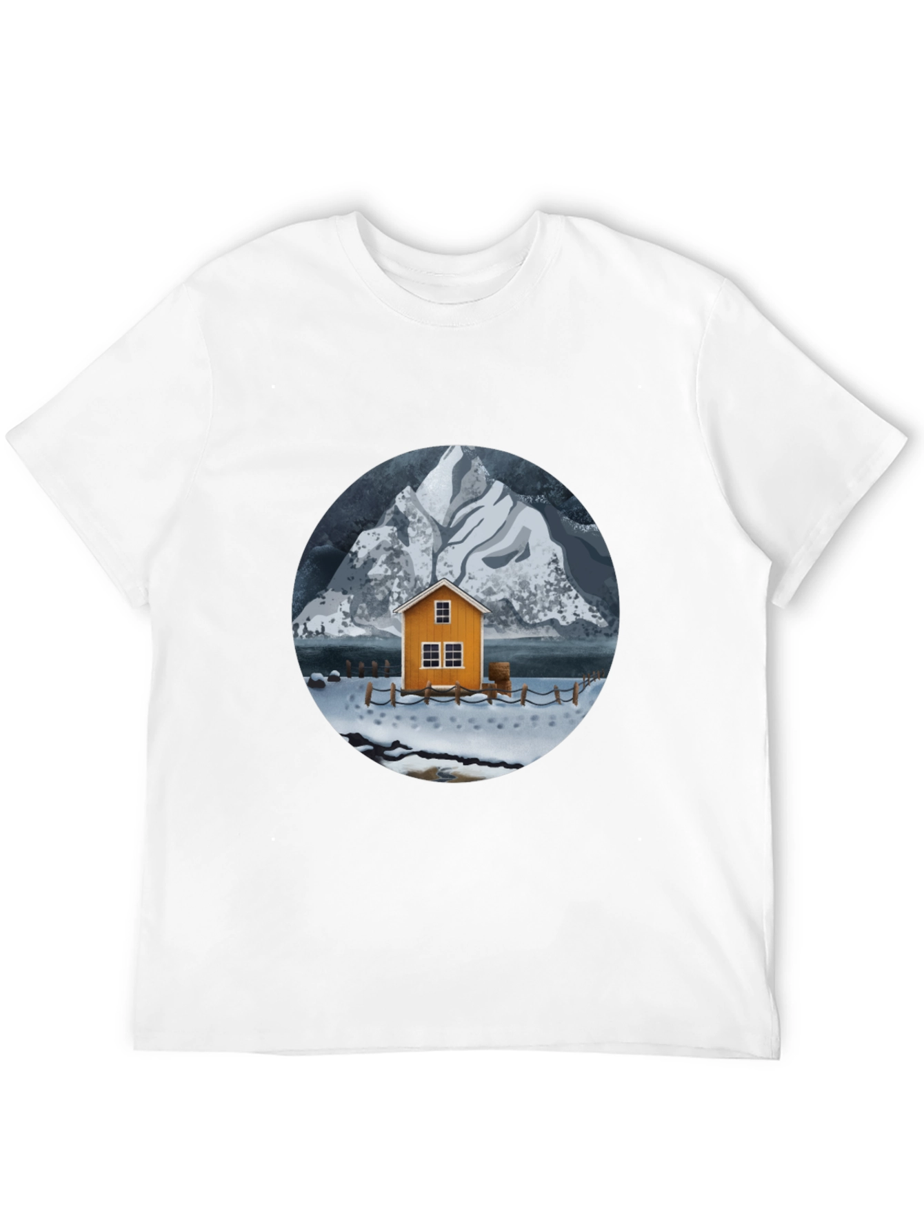 Winter Cabin Graphic Tee