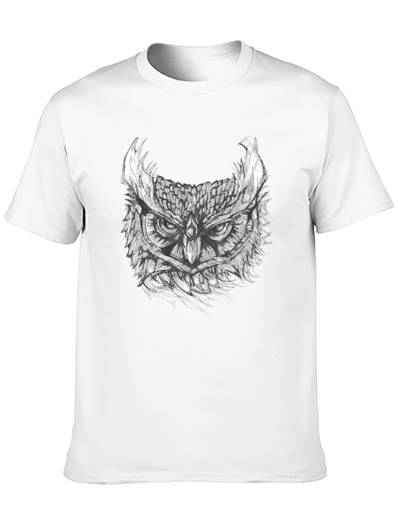 Owl Graphic Print Tee
