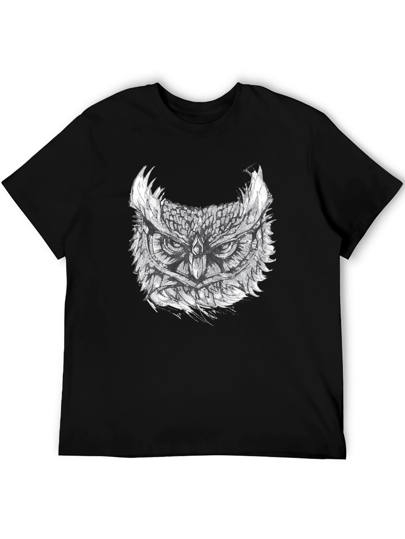 Owl Graphic Print Tee