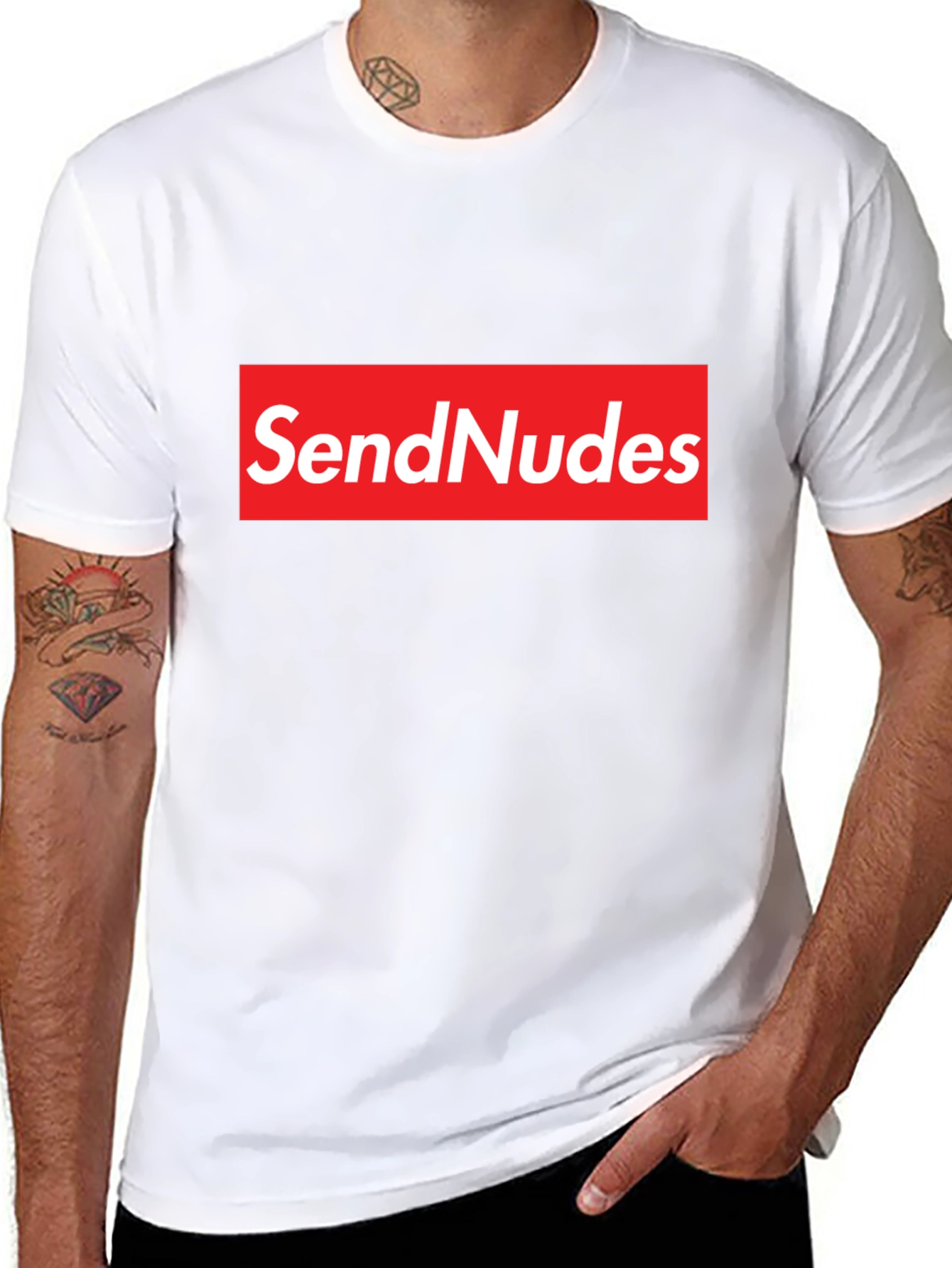 Send Nudes T-Shirt - Funny Graphic Tee