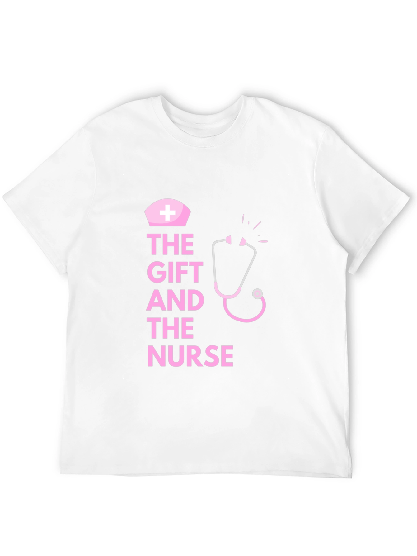 The Gift and the Nurse Black T-Shirt