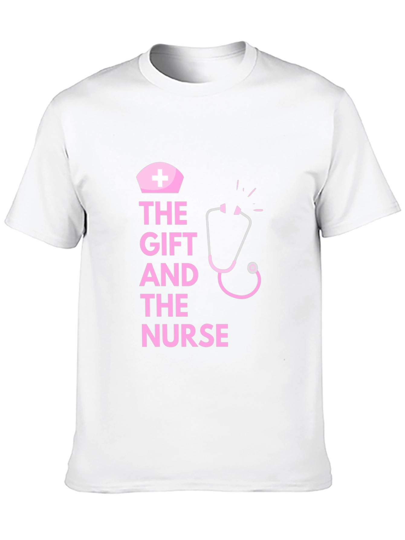 The Gift and the Nurse Black T-Shirt