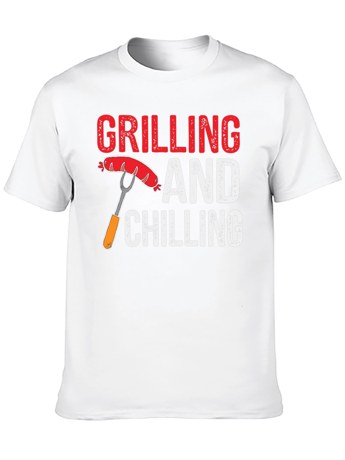 Grilling and Chilling T-Shirt - Black