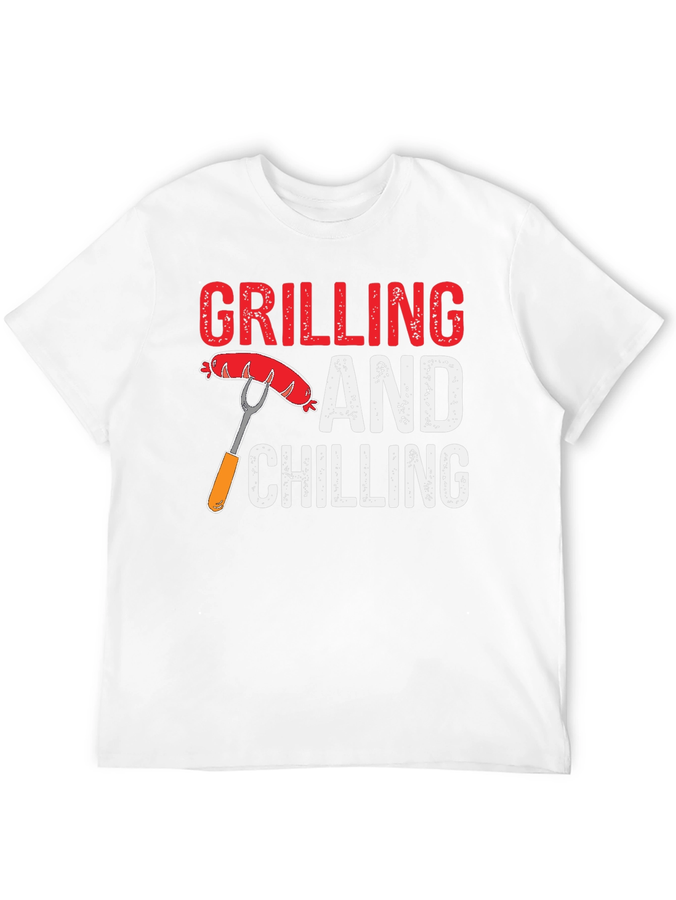 Grilling and Chilling T-Shirt - Black