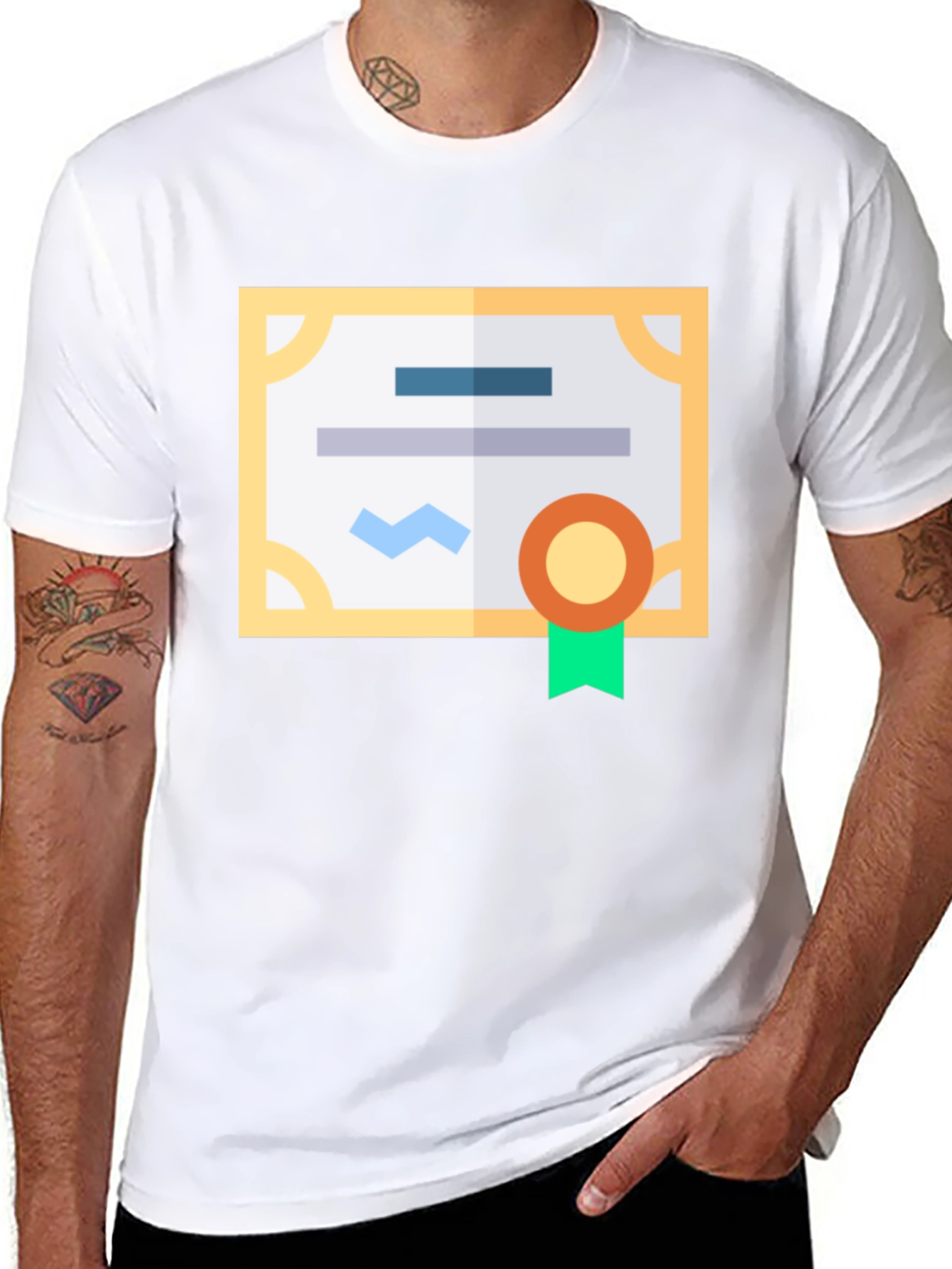 Certificate Graphic T-Shirt