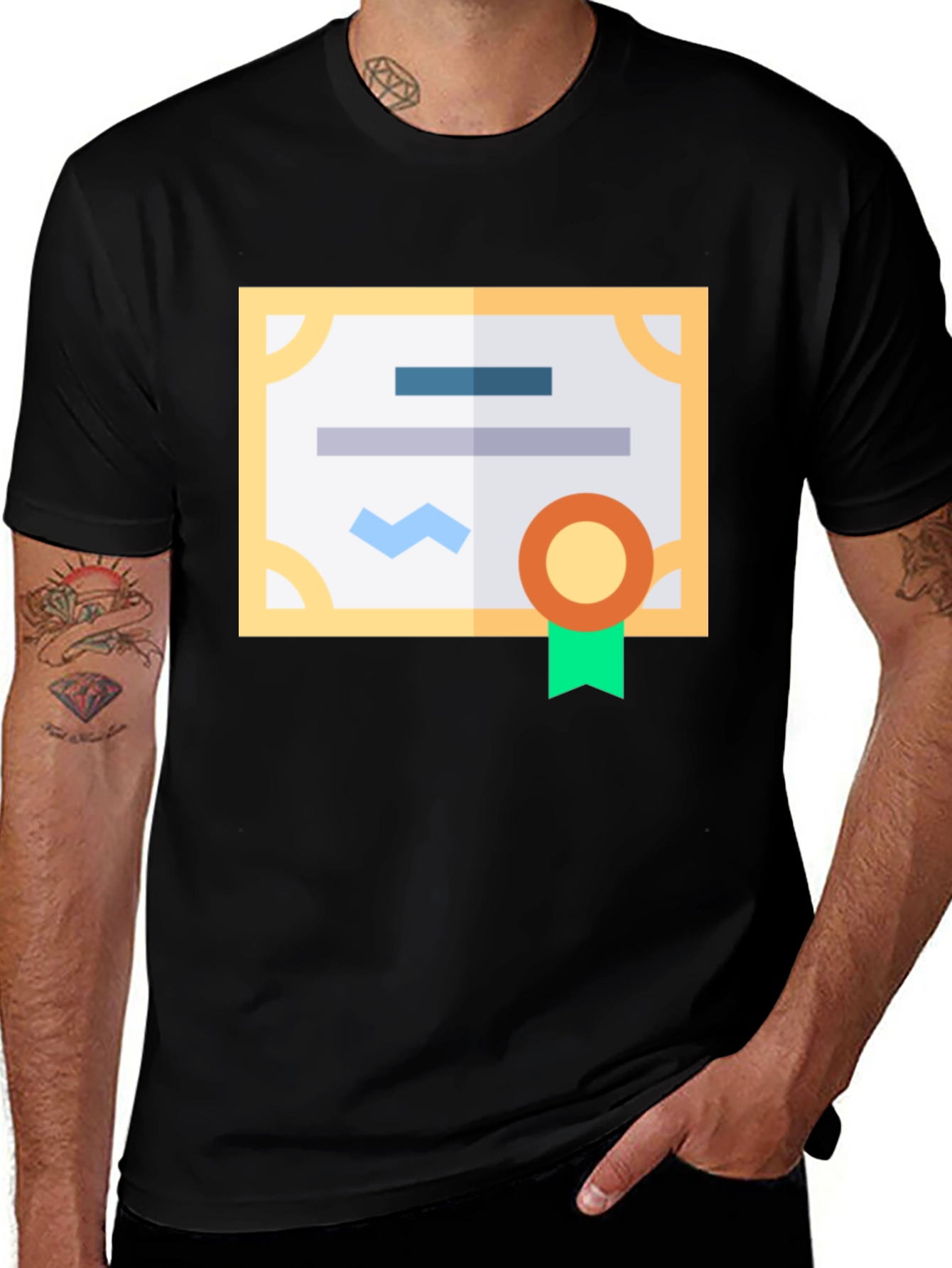 Certificate Graphic T-Shirt