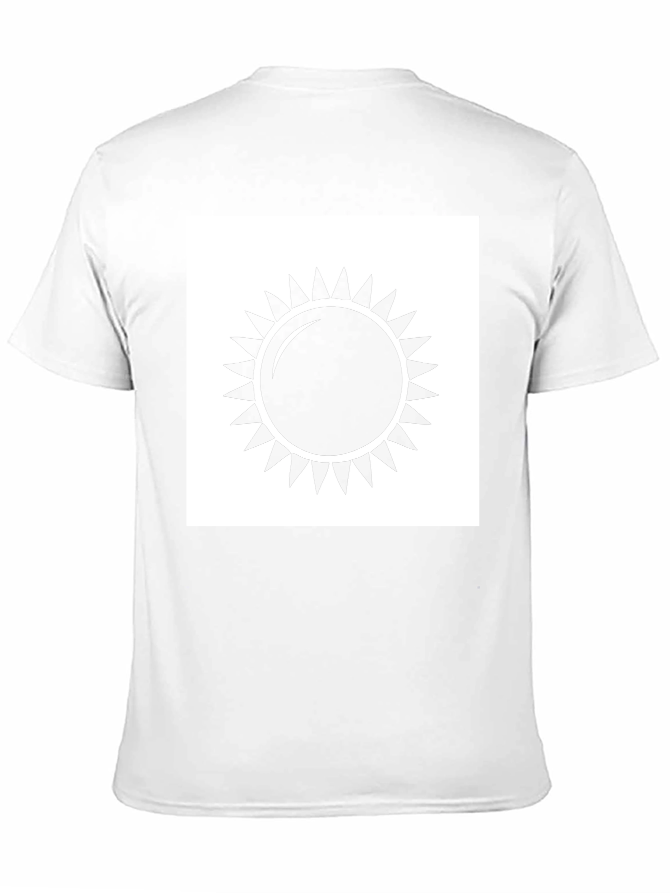 Sun Graphic Black T-Shirt - Unisex