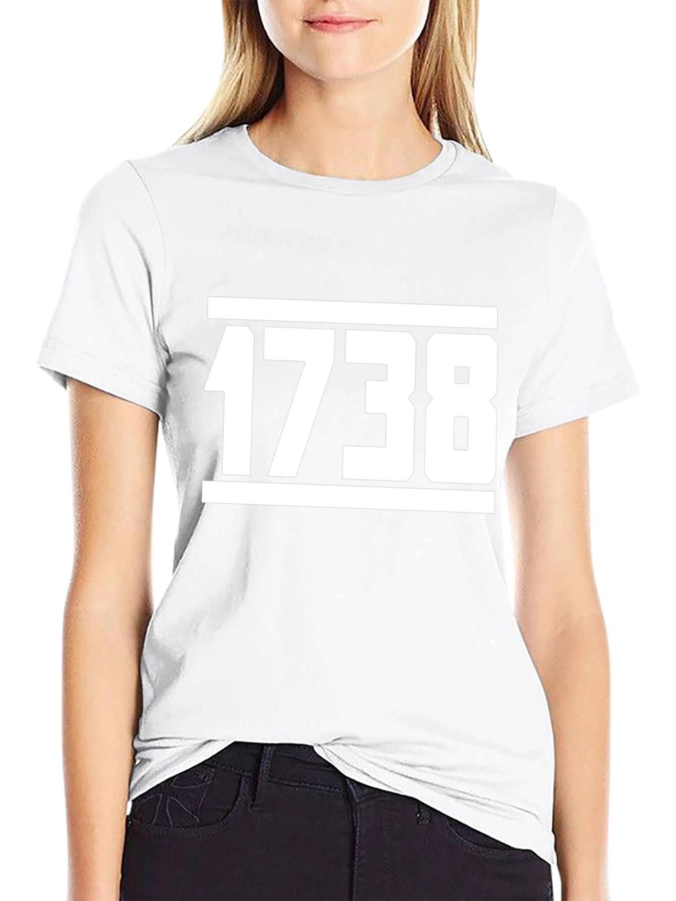 1738 Graphic Tee - Mens Black T-Shirt