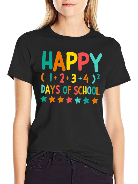 Happy 100 Days of School Teacher T-Shirt