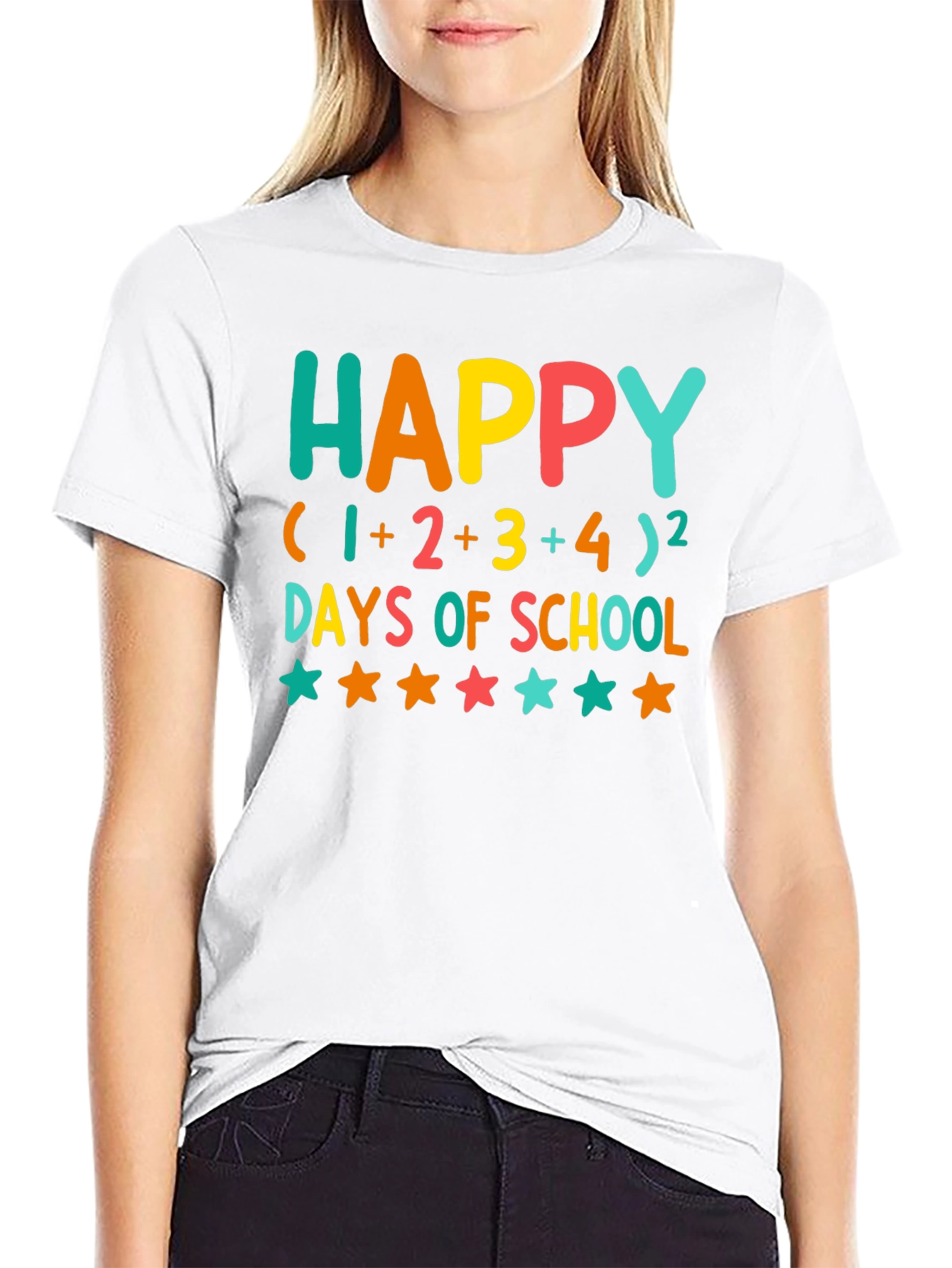Happy 100 Days of School Teacher T-Shirt