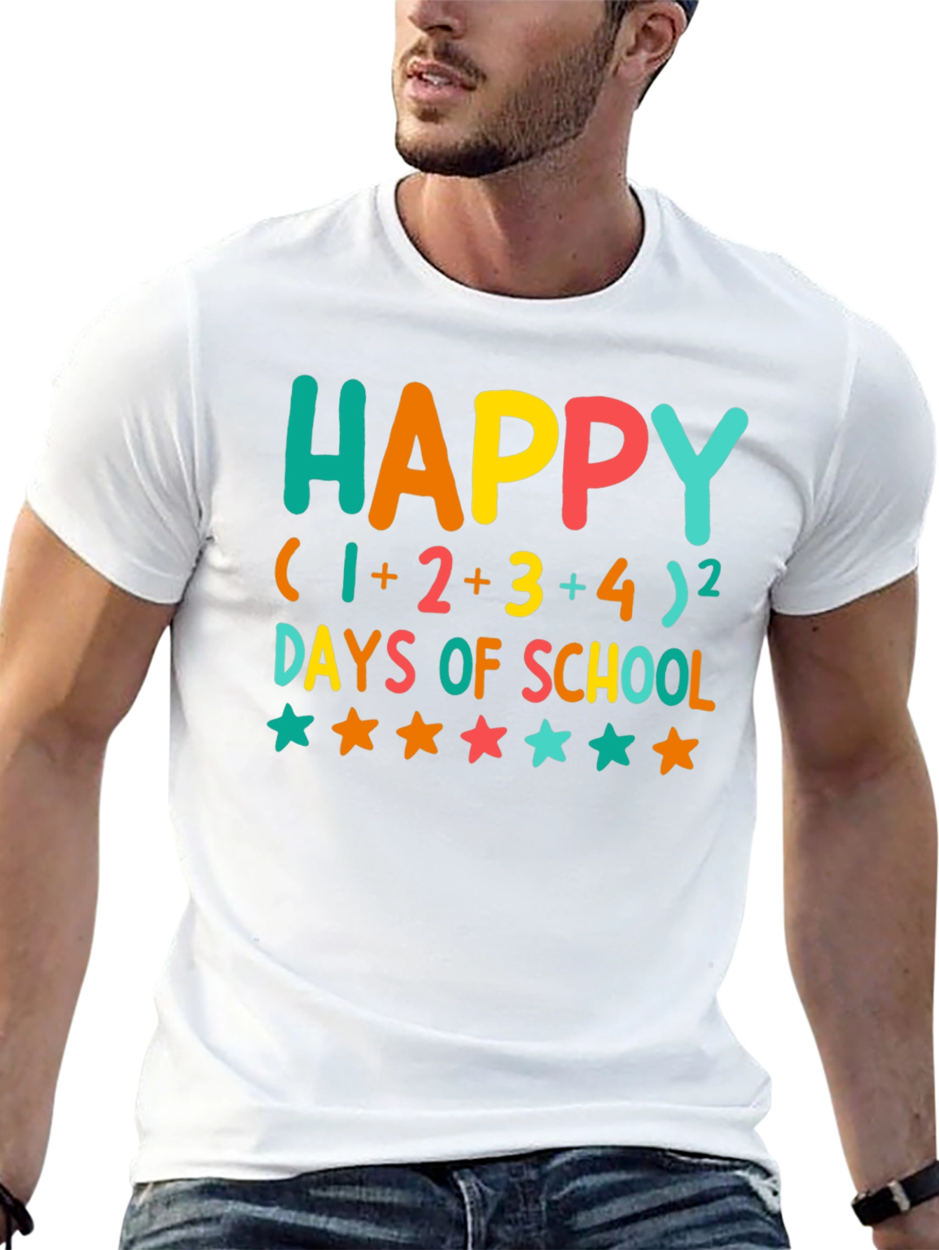 Happy 100 Days of School Teacher T-Shirt