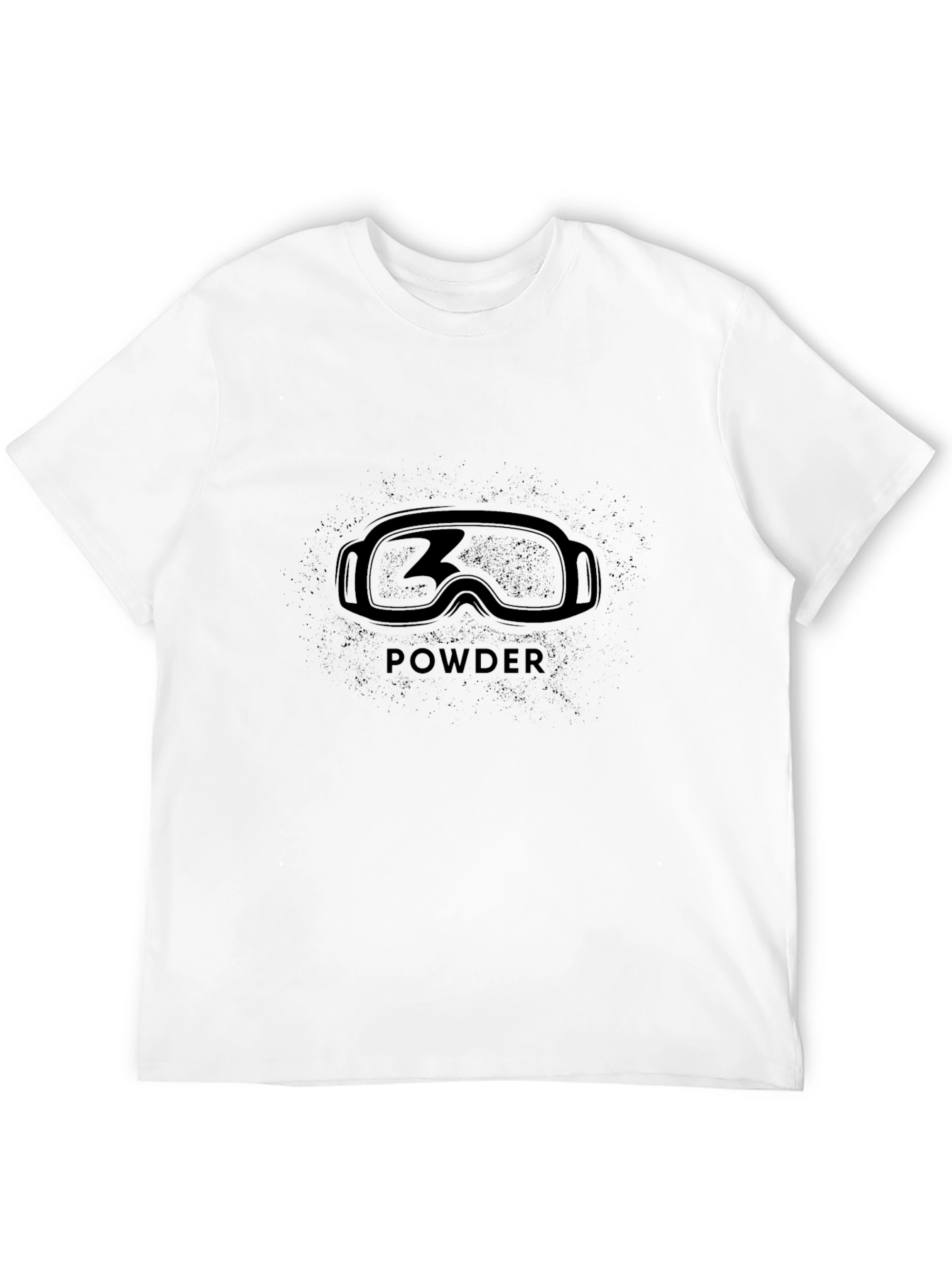 Powder Ski Goggles Graphic T-Shirt