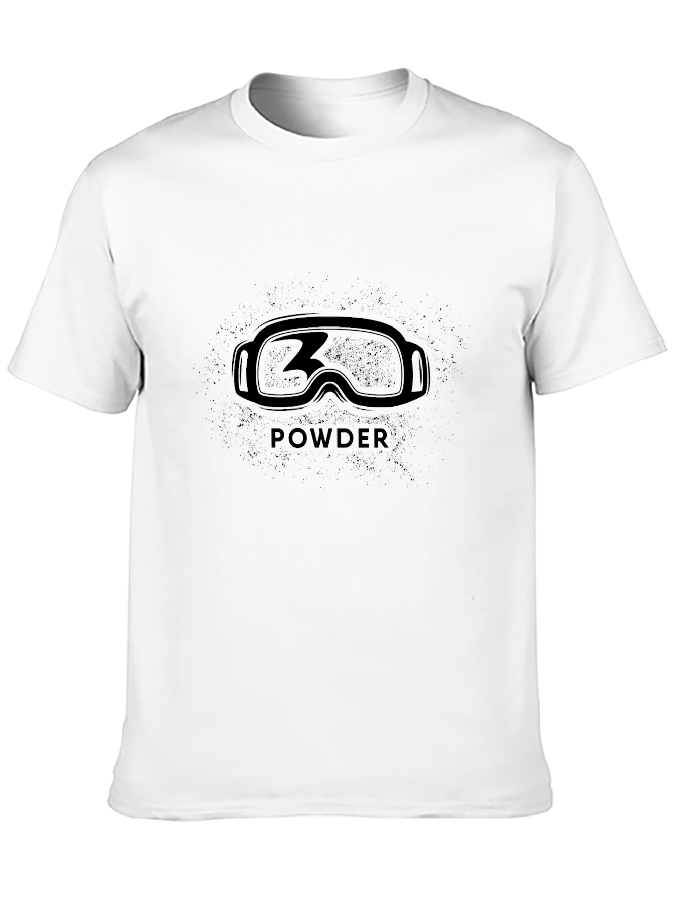 Powder Ski Goggles Graphic T-Shirt