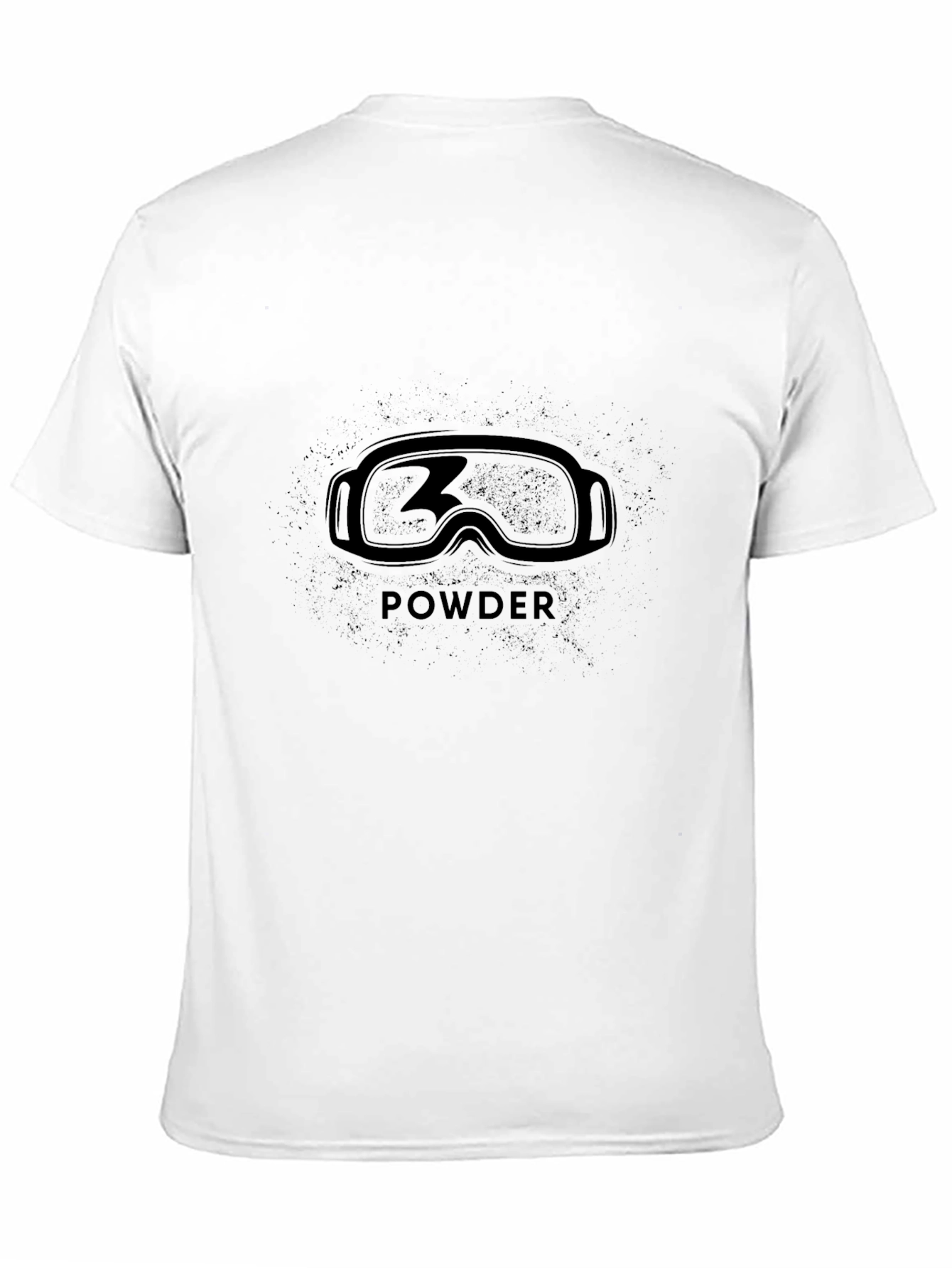 Powder Ski Goggles Graphic T-Shirt