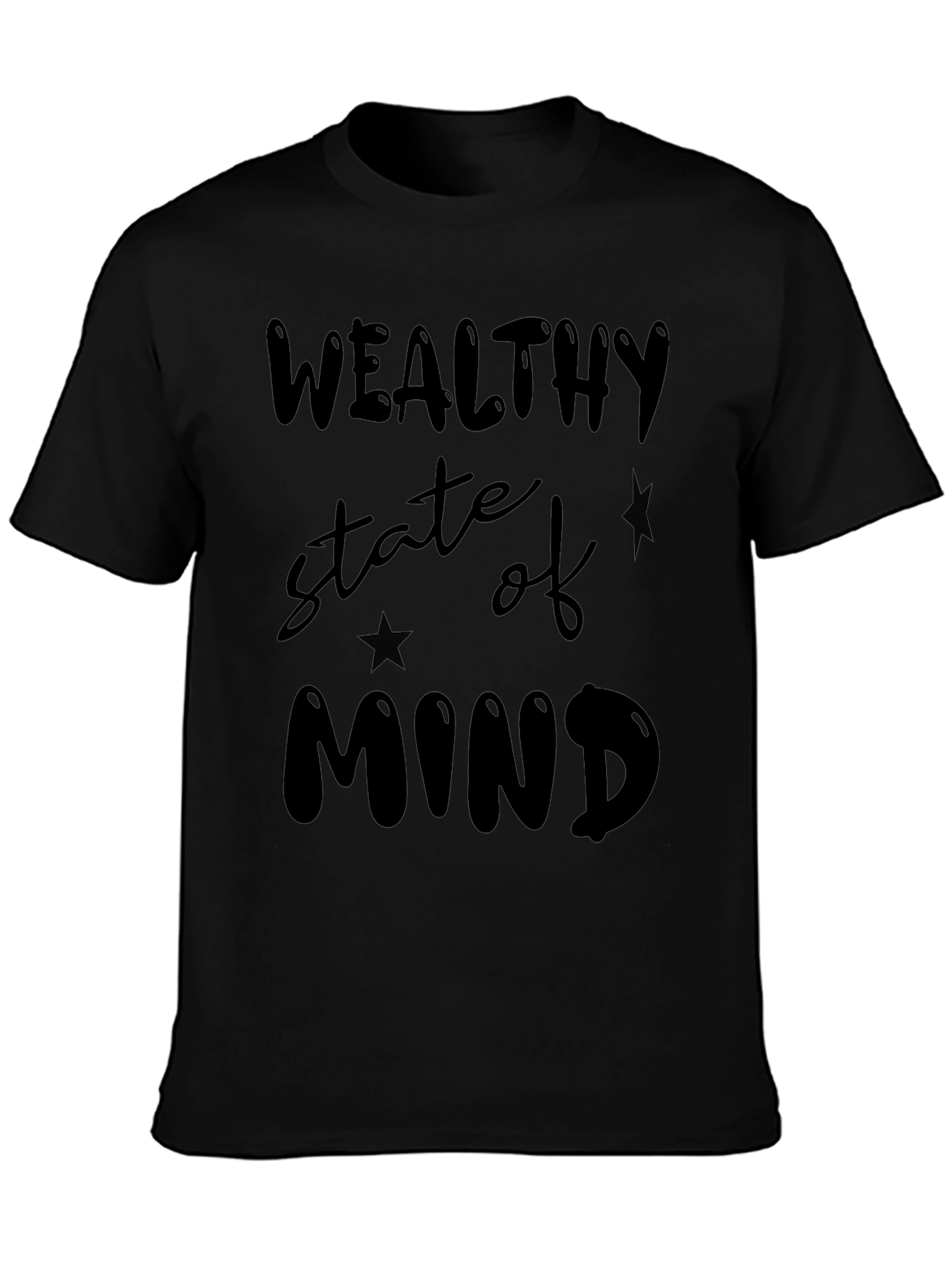 Wealthy State of Mind T-Shirt - Black