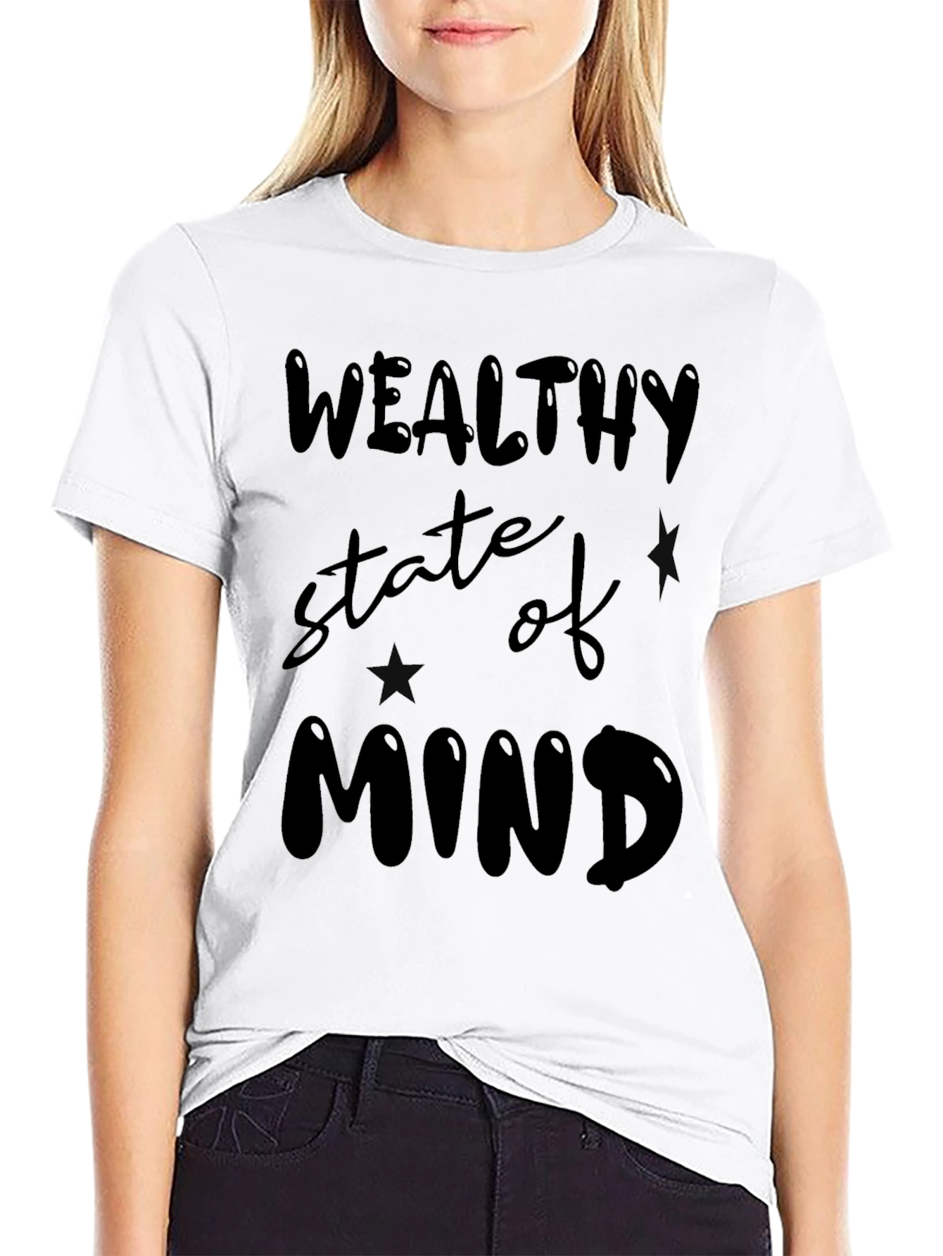 Wealthy State of Mind T-Shirt - Black