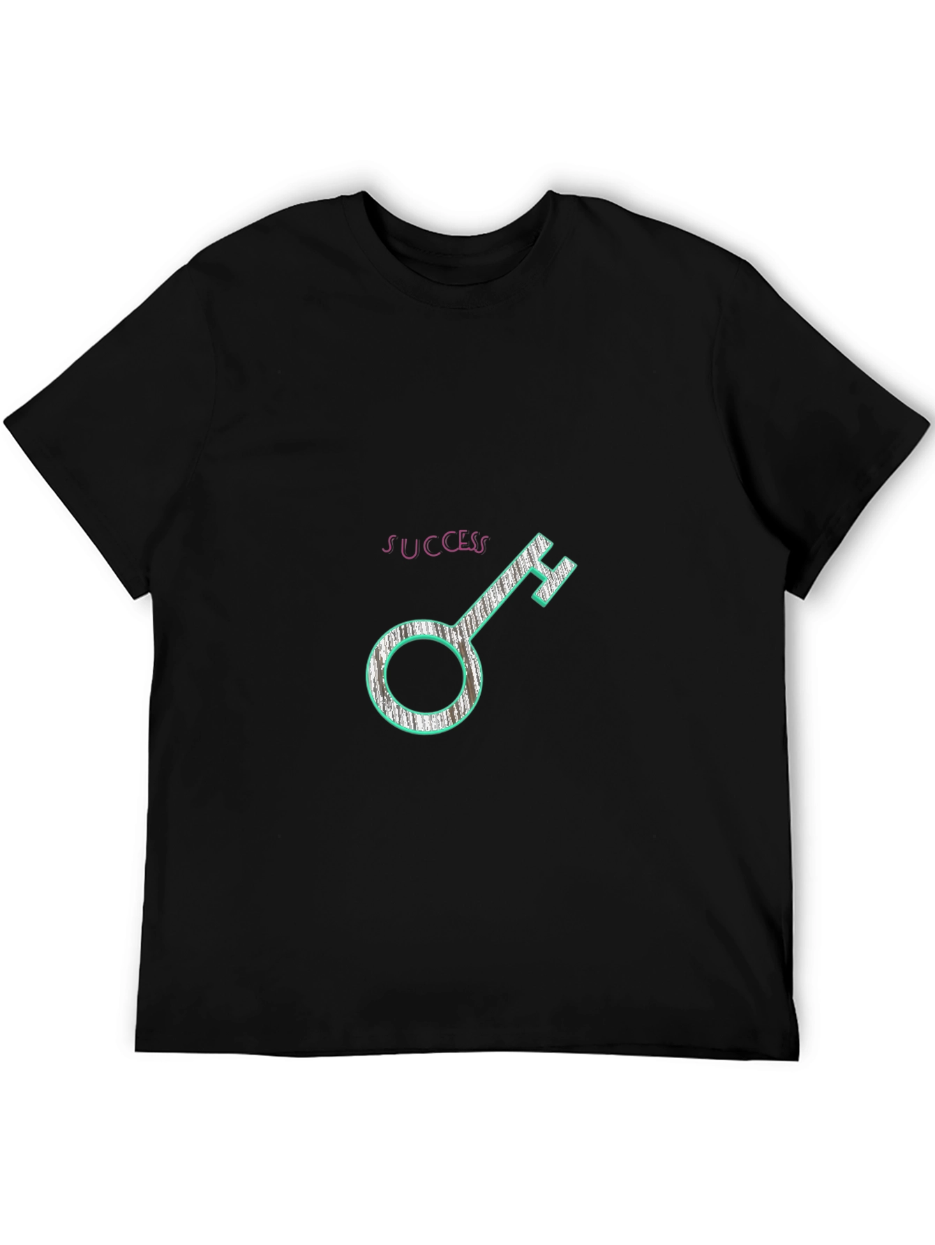 Success Key Graphic Tee - Black