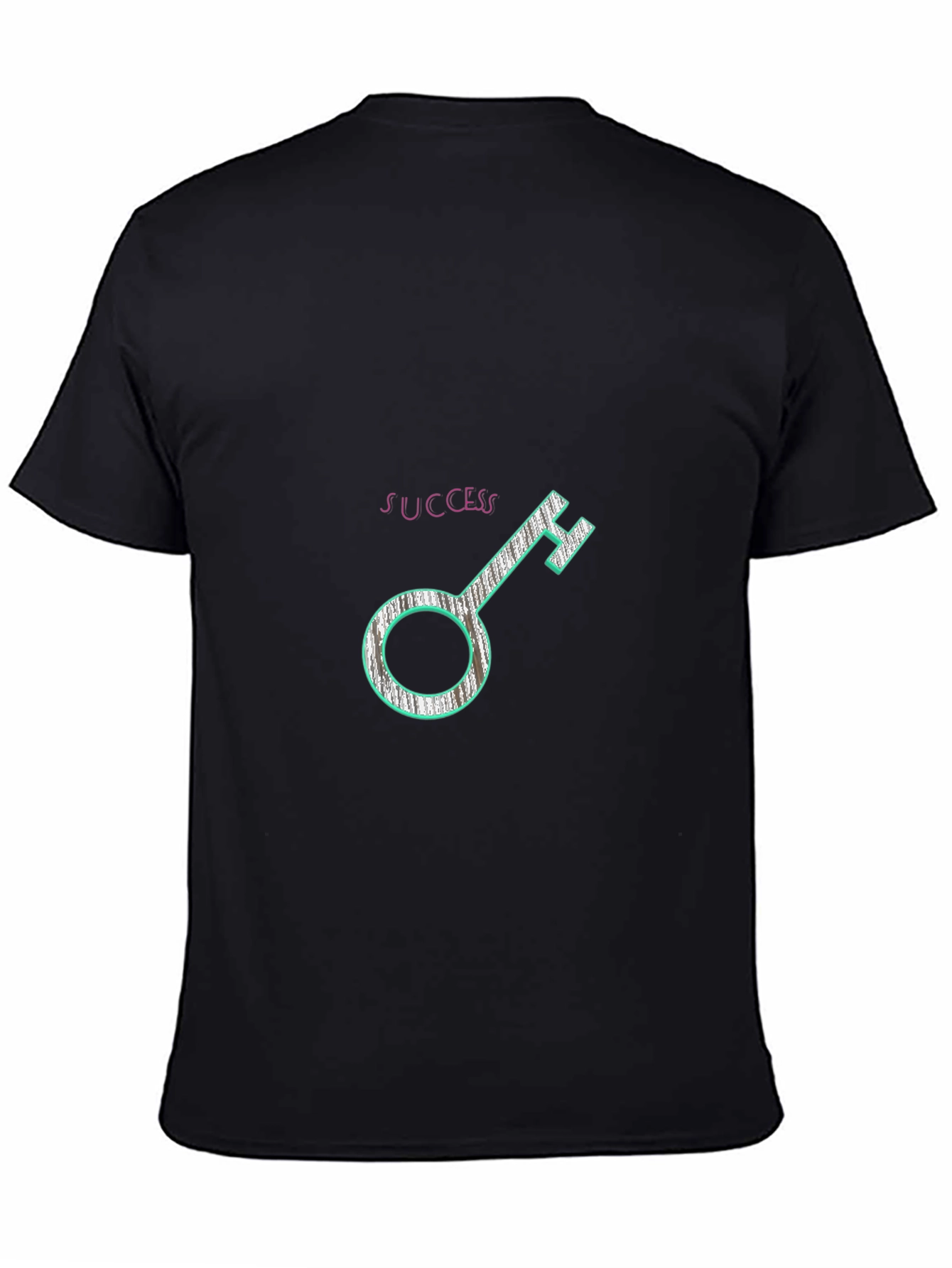 Success Key Graphic Tee - Black
