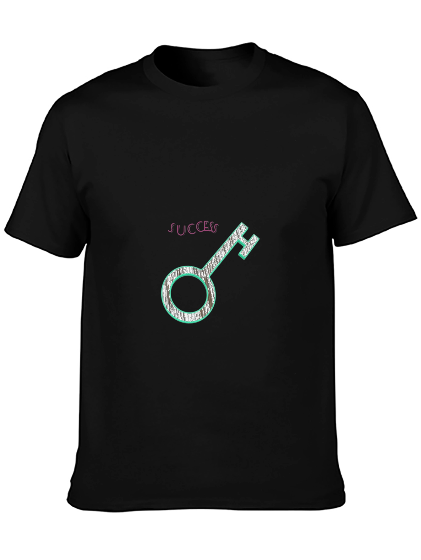 Success Key Graphic Tee - Black