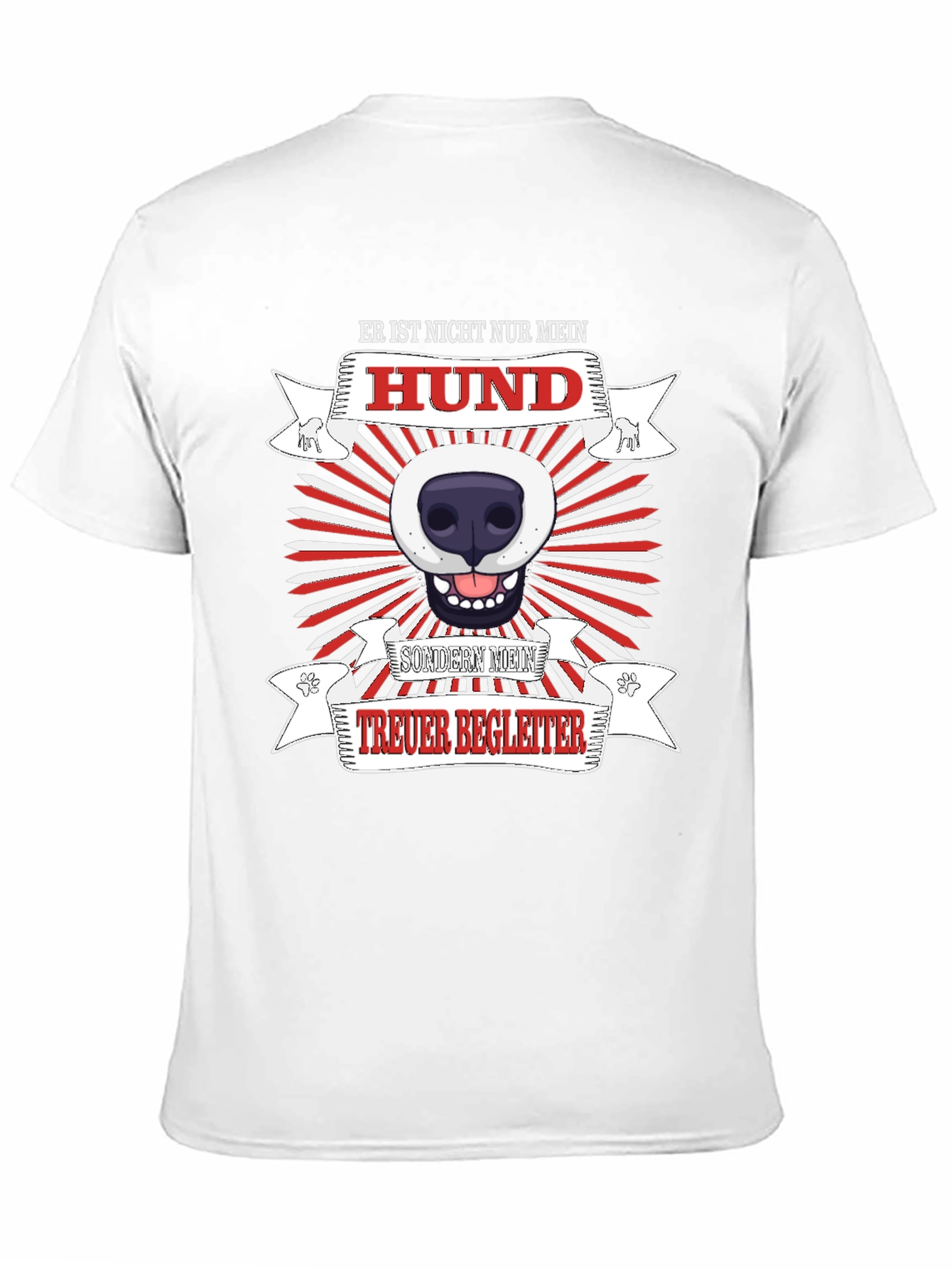 Mens Dog Lover T-Shirt - Loyal Companion Design