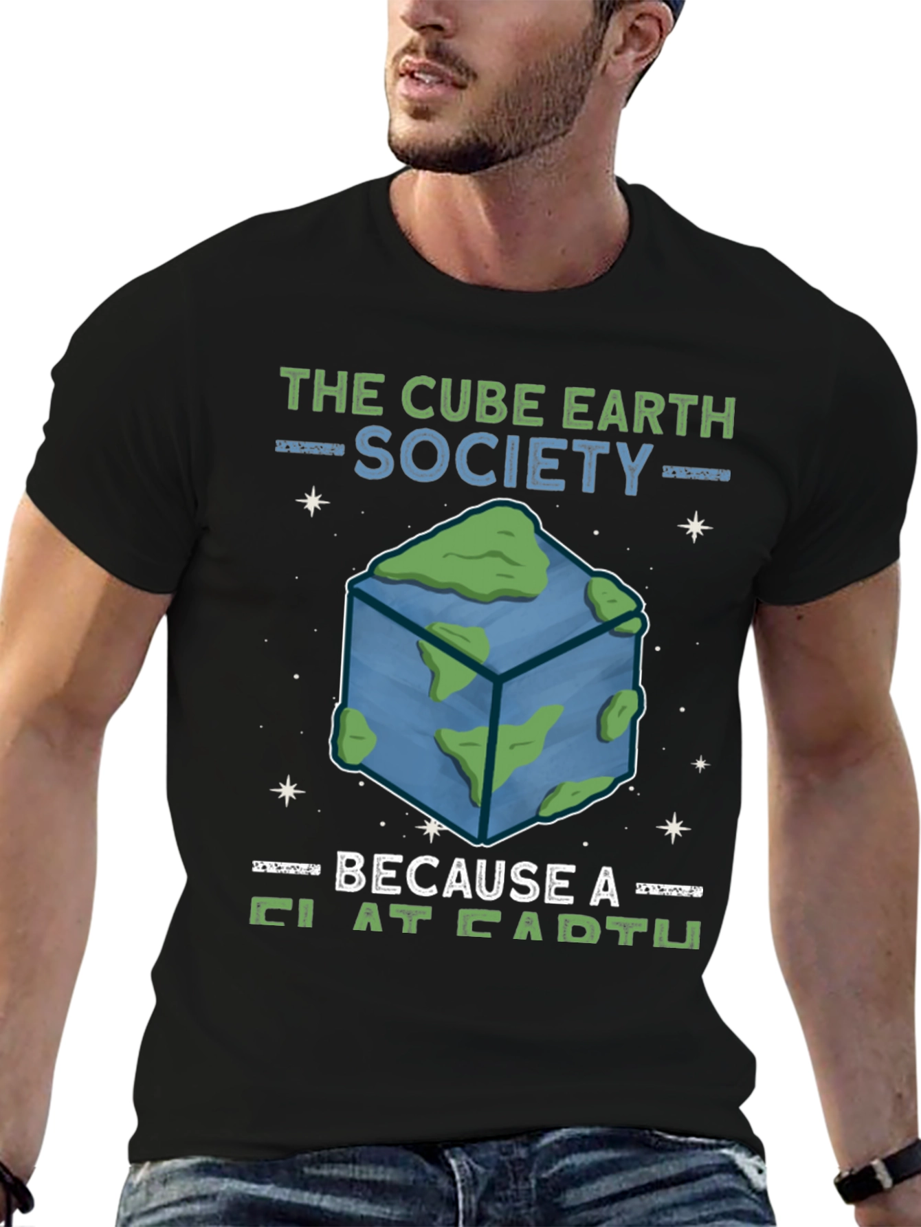 The Cube Earth Society T-Shirt