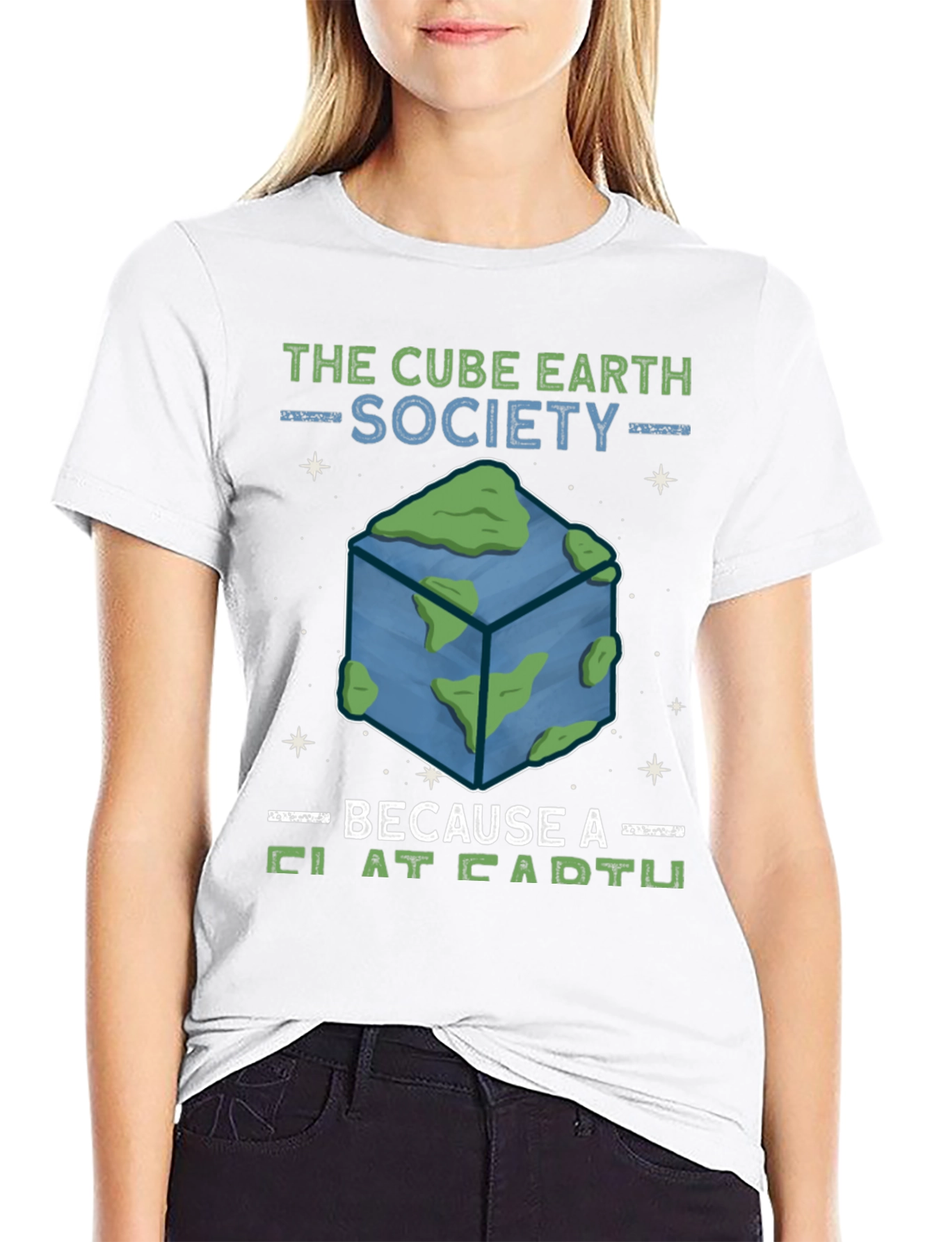 The Cube Earth Society T-Shirt