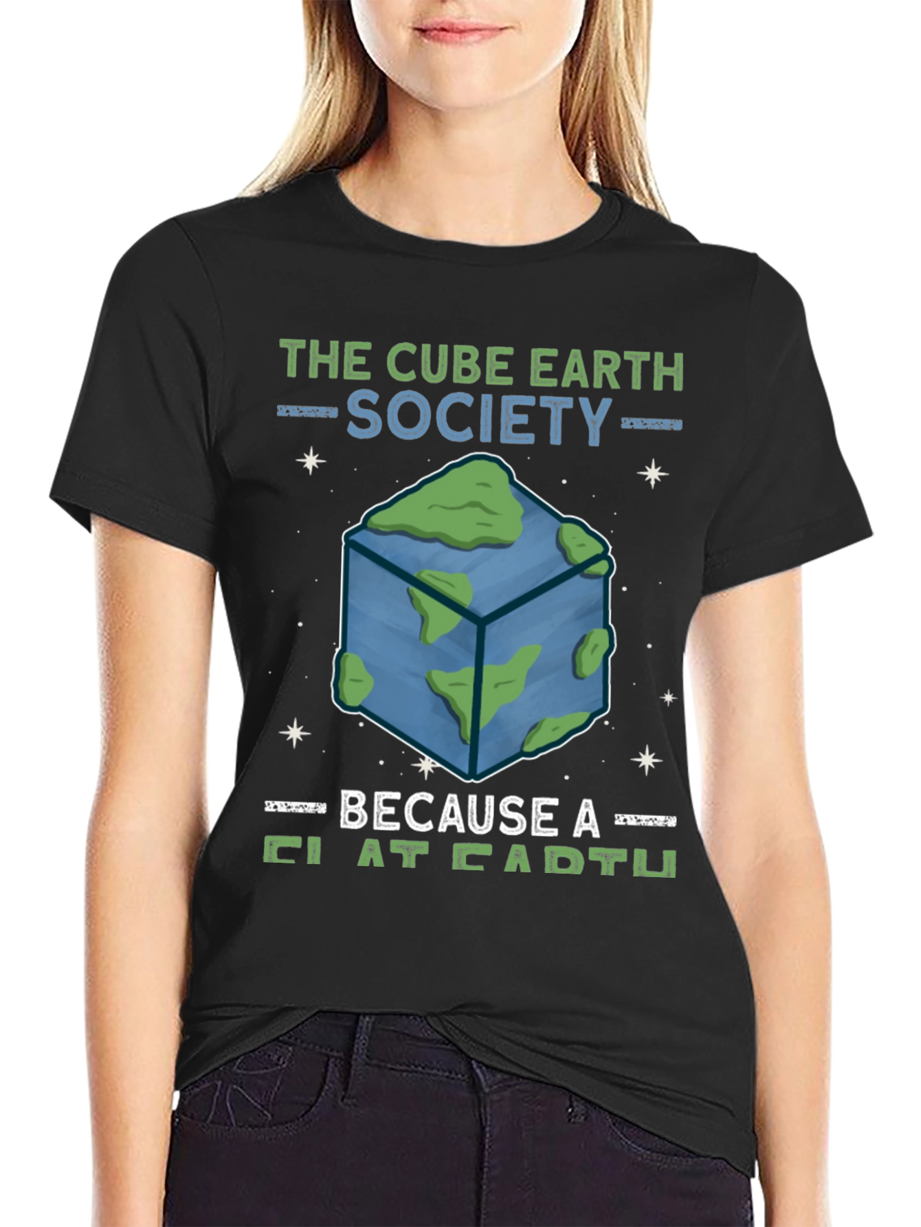 The Cube Earth Society T-Shirt