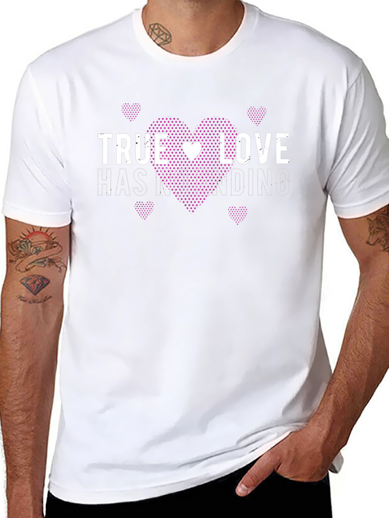 True Love Has No Ending Graphic Tee