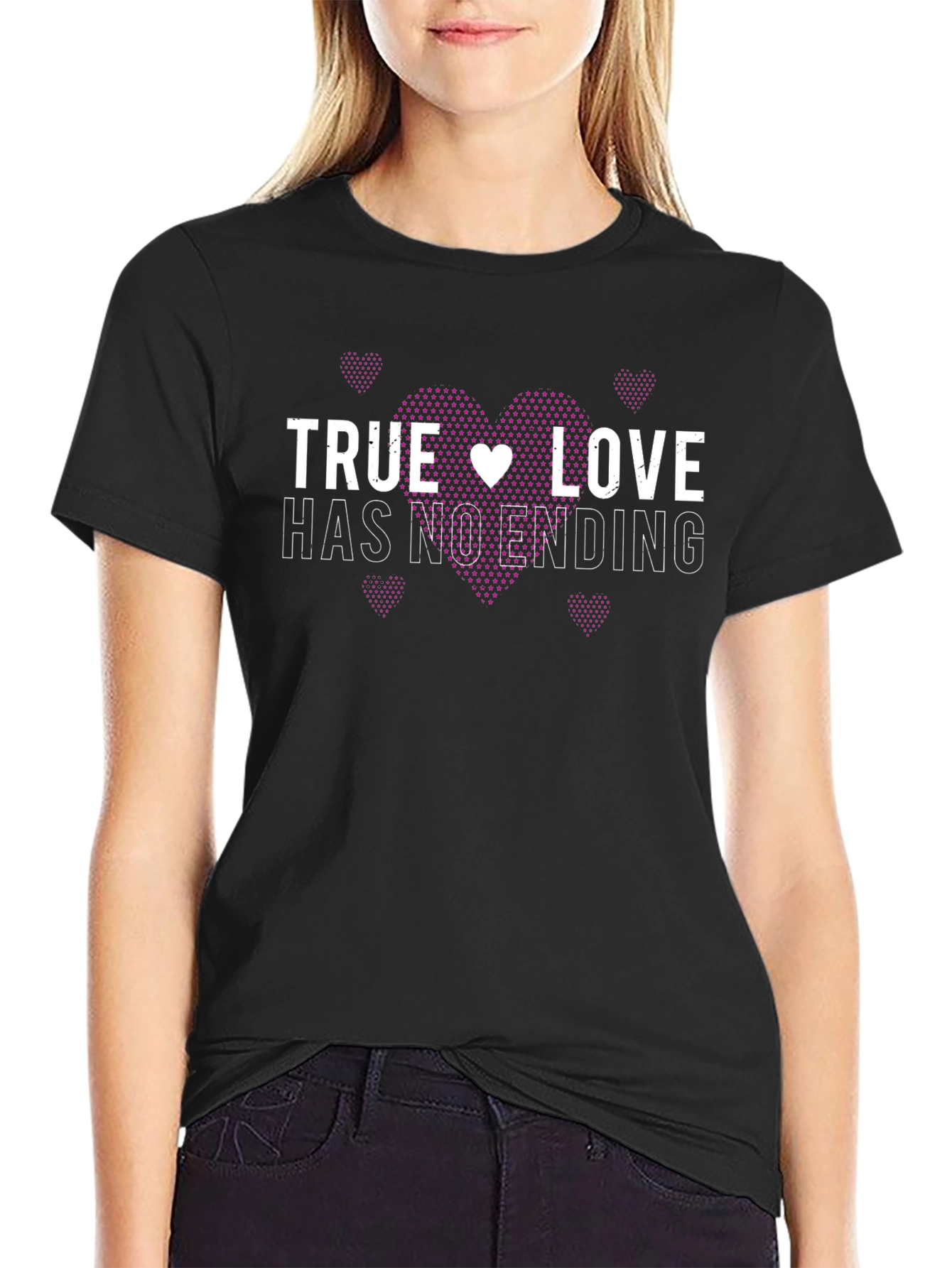 True Love Has No Ending Graphic Tee