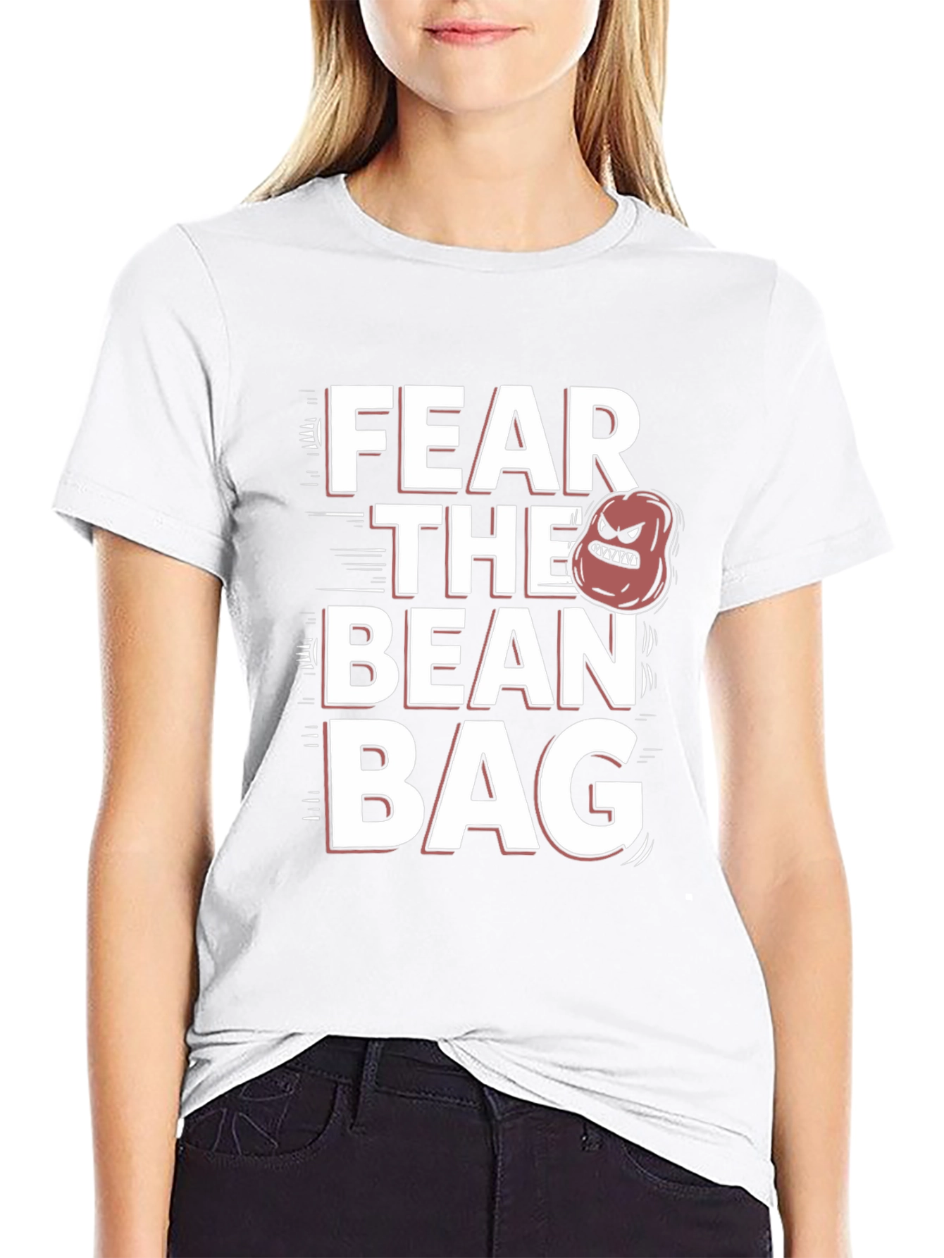 Fear The Bean Bag T-Shirt - Funny Graphic Tee