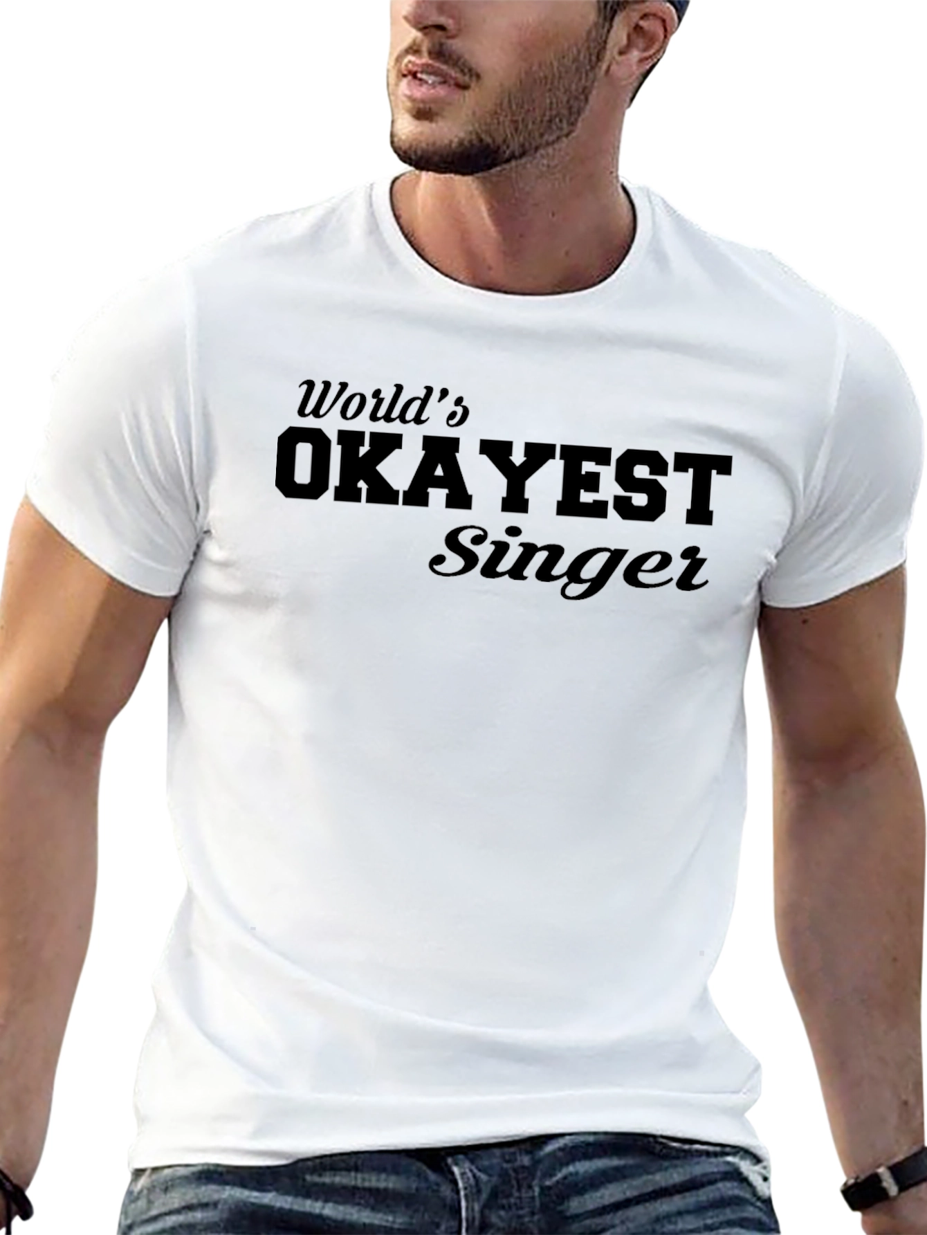 Worlds Okayest Singer T-Shirt