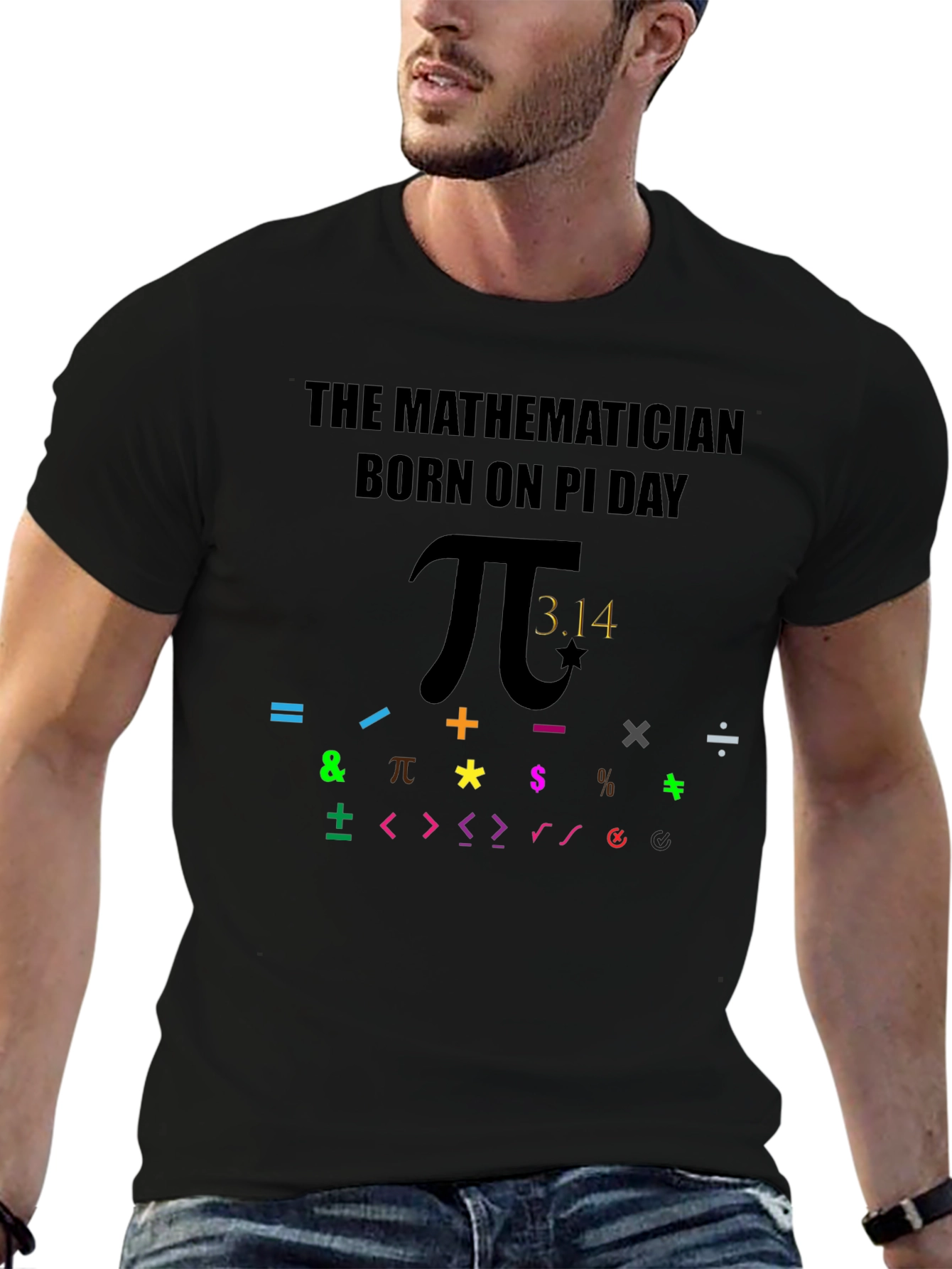 The Mathematician Born on Pi Day T-Shirt