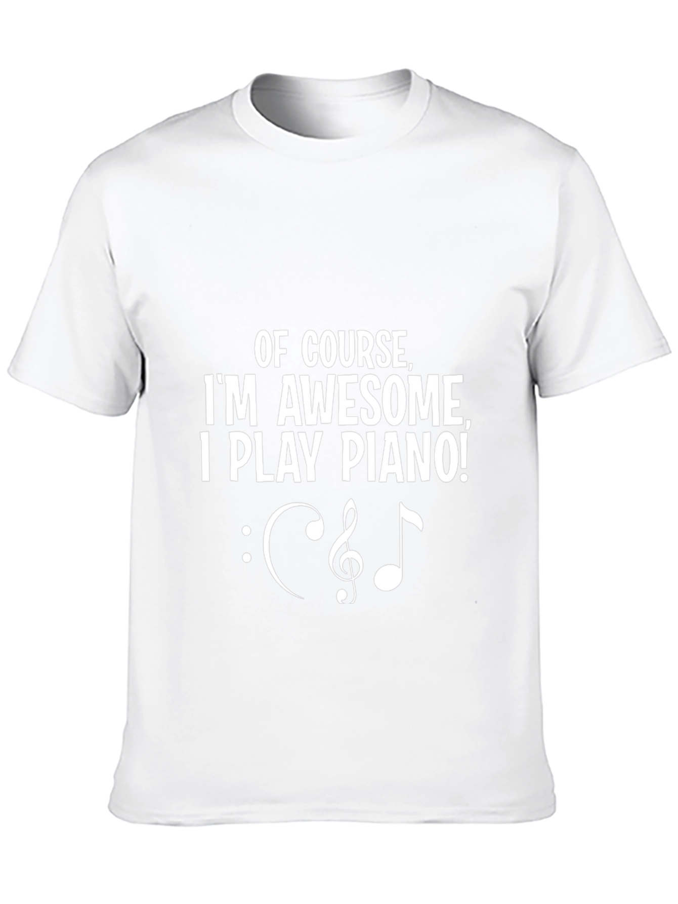 Awesome Piano Player Graphic T-Shirt