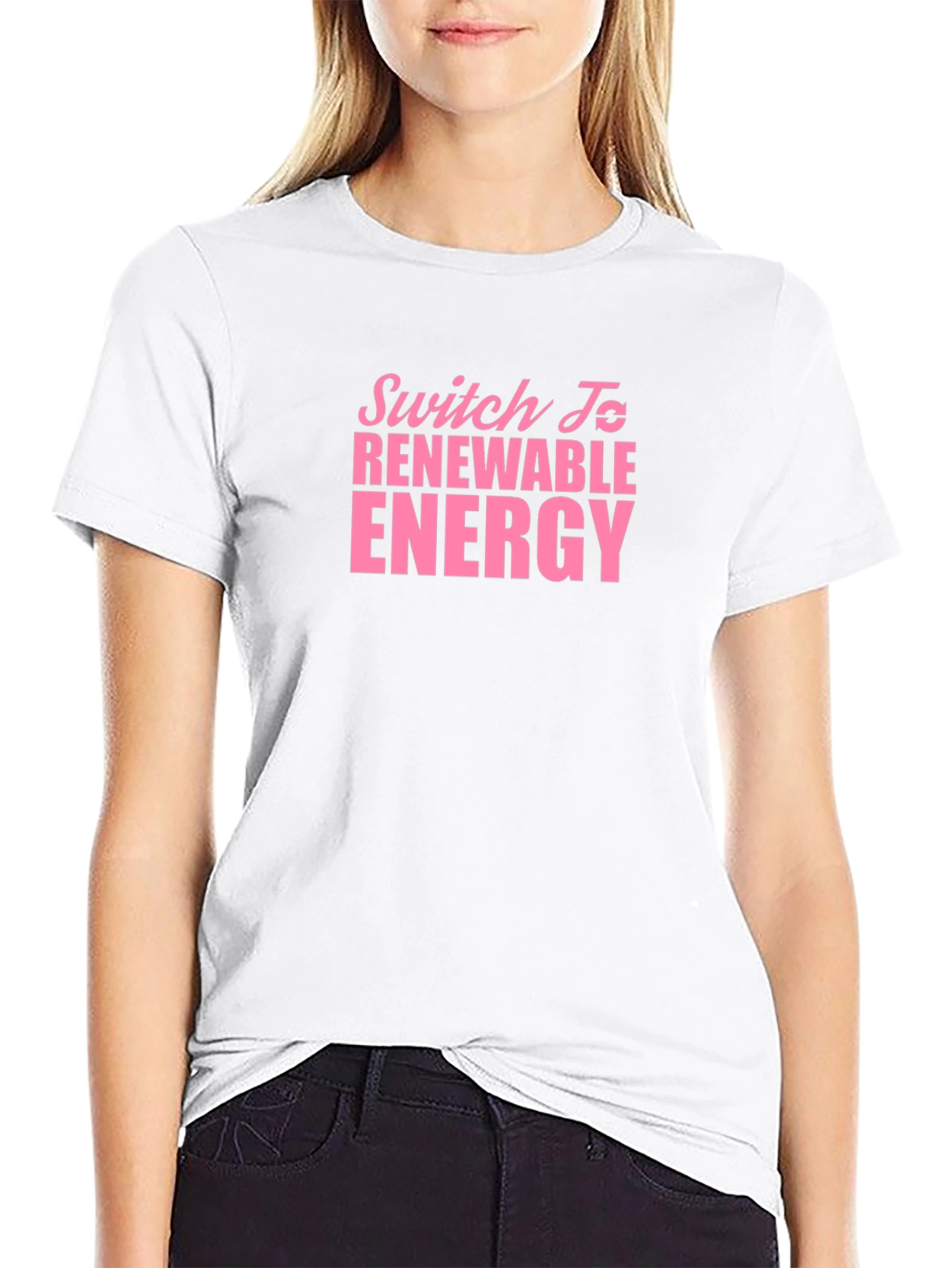 Renewable Energy Black T-Shirt