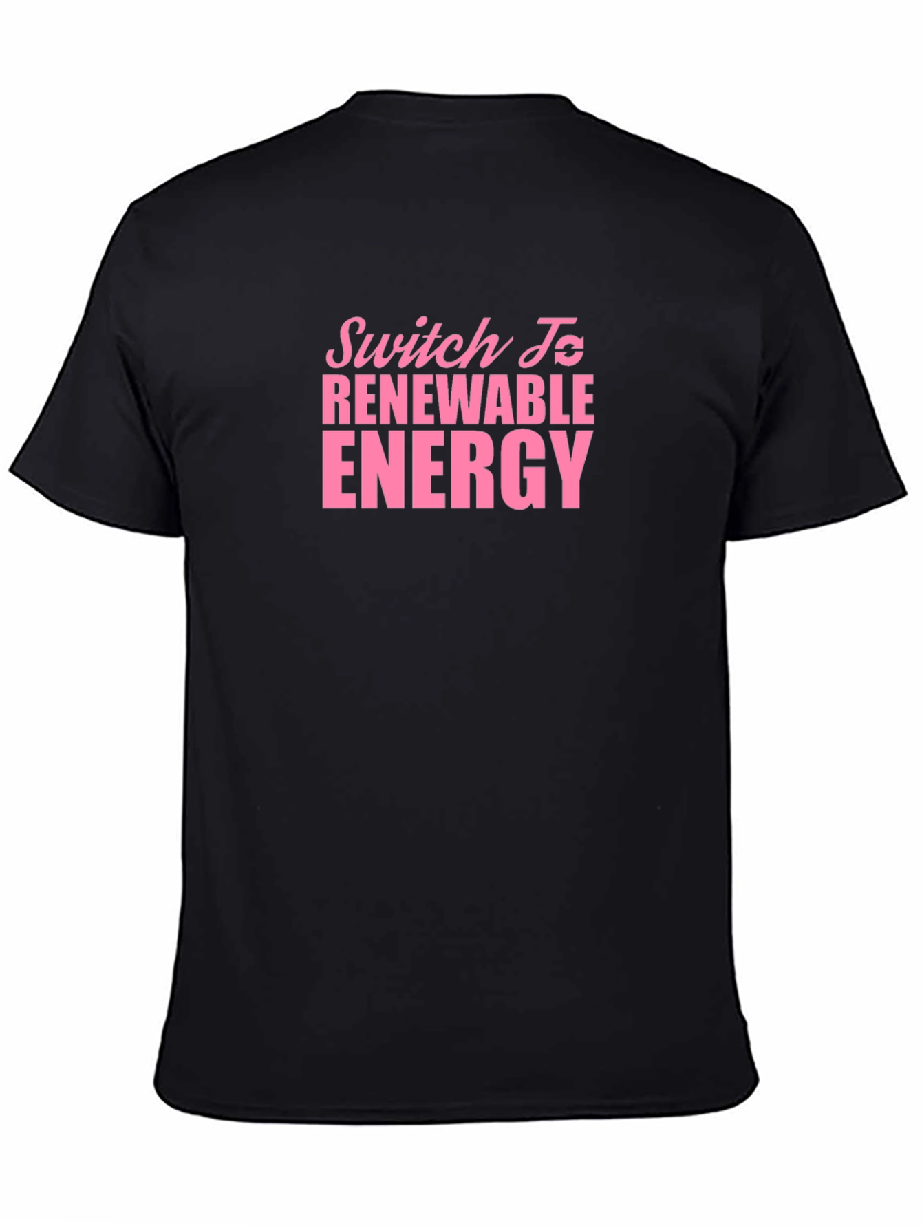 Renewable Energy Black T-Shirt