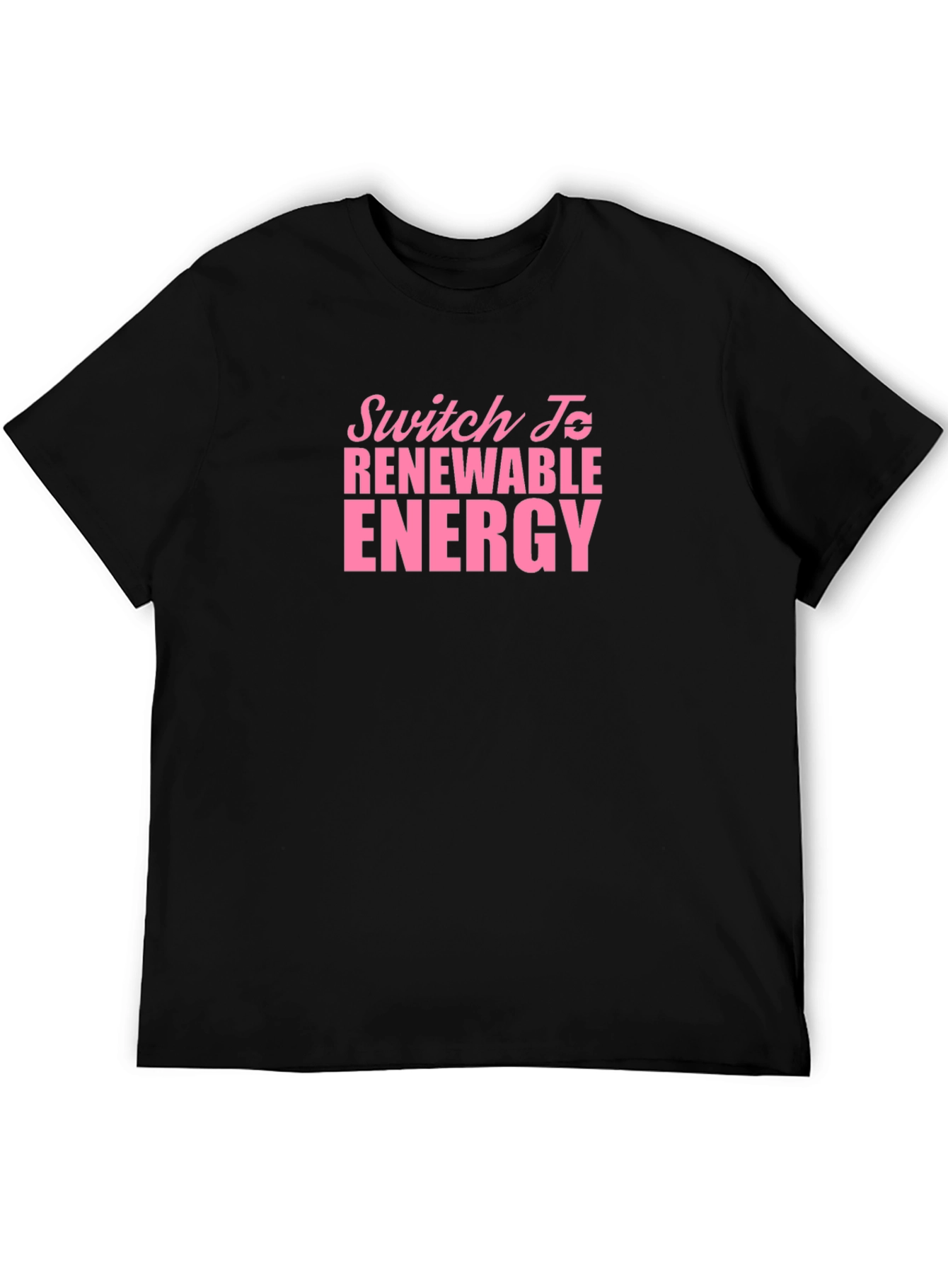 Renewable Energy Black T-Shirt